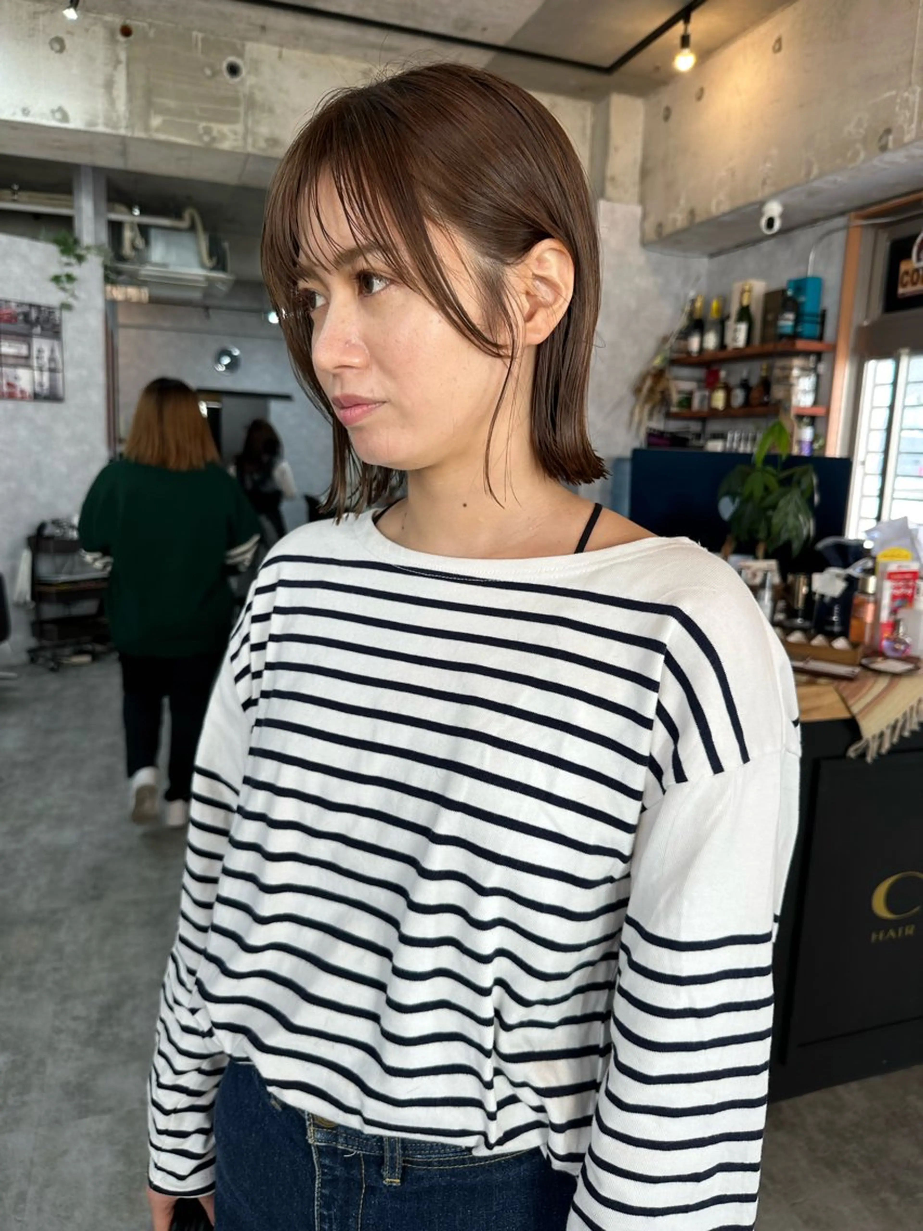 ショート 切りっぱなしボブ ショートボブ ハンサムショート 丸みショート ボブ モテ髪/ボブ/ショー ト/アダチフウトのヘアスタイル