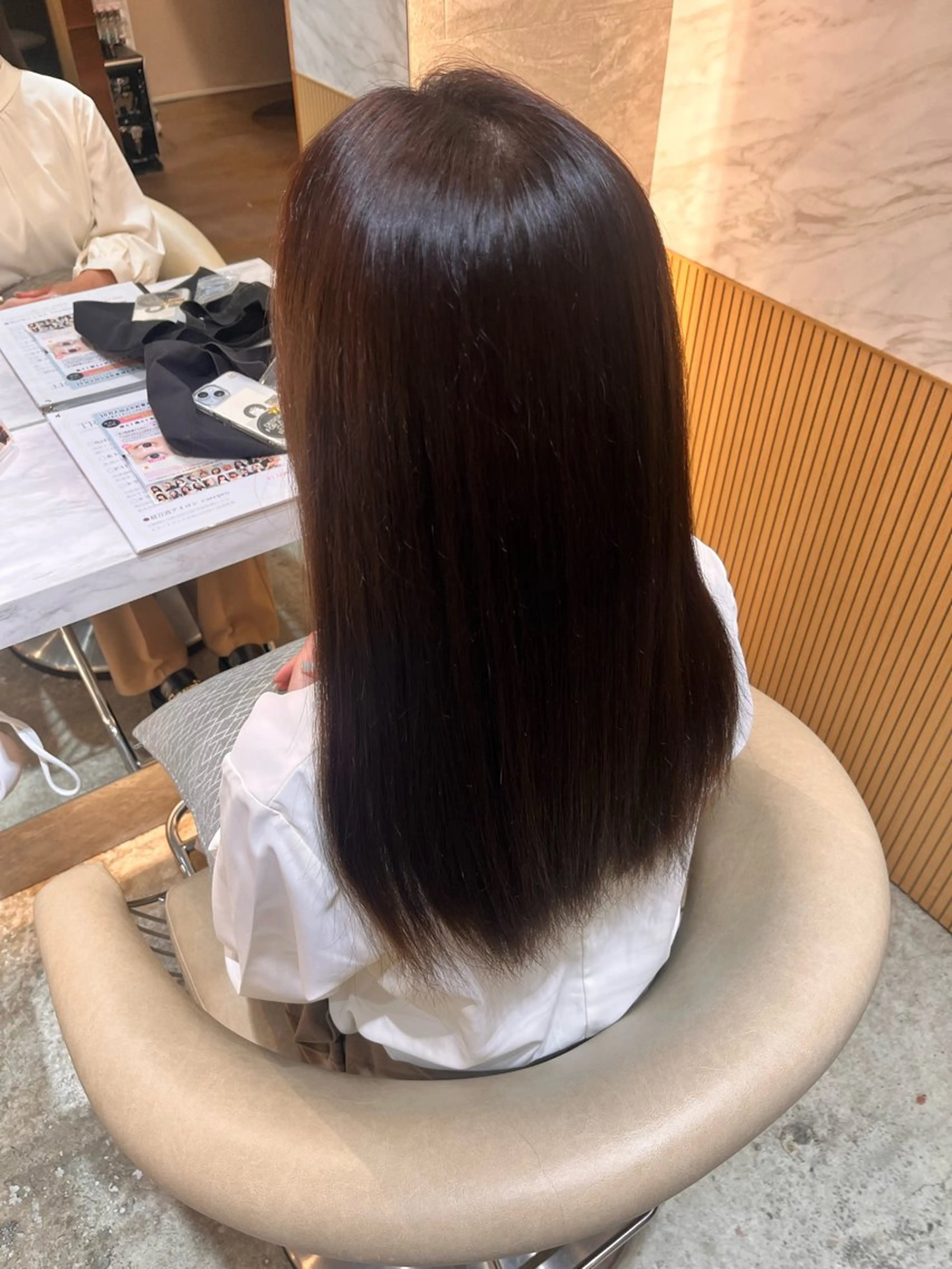 ロング カットモデル無料 あやかのヘアスタイル