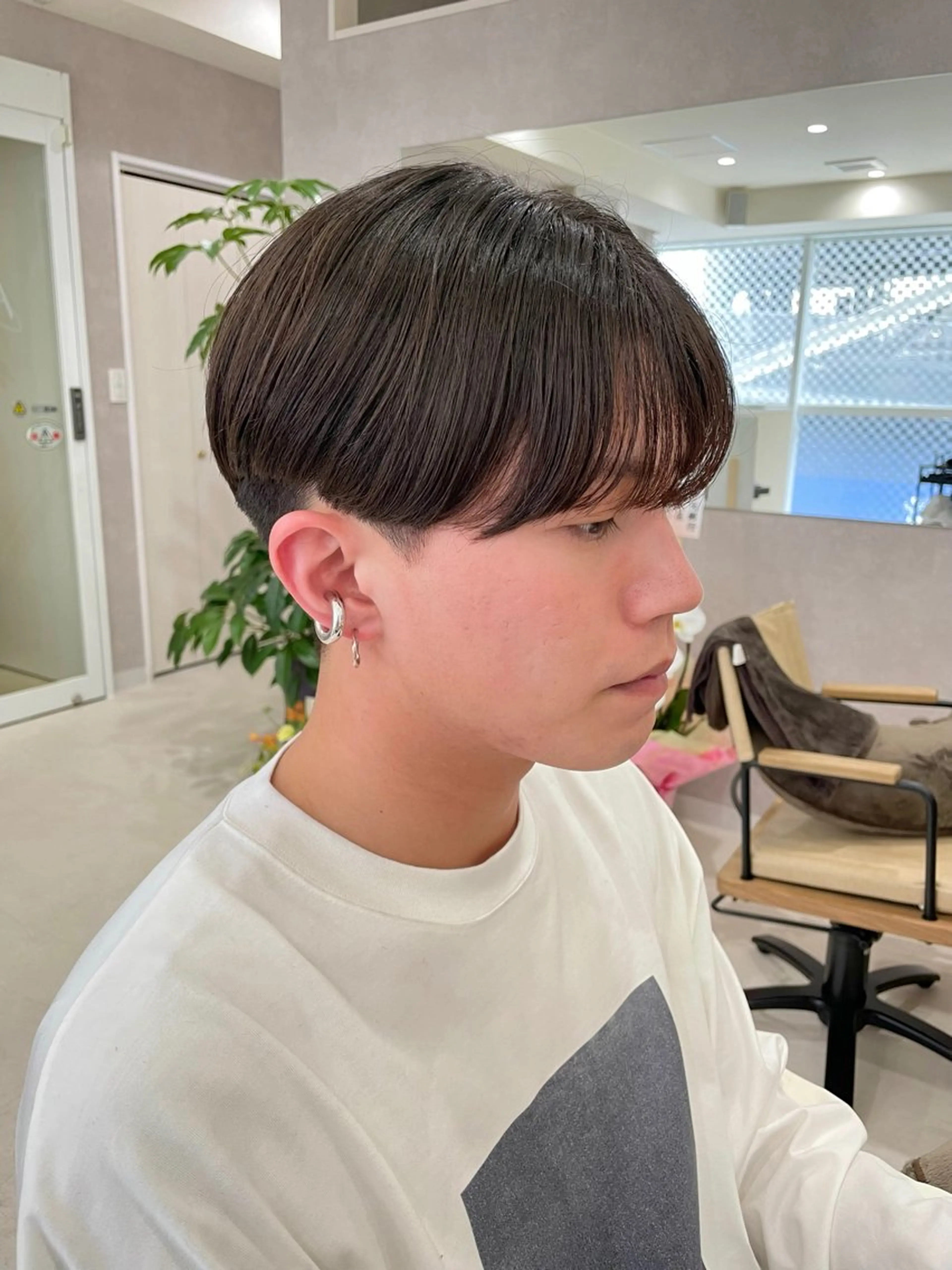 ショート カラー パーマ メンズ 【東北メンズヘア1 位受賞🥇】本間祐太のヘアスタイル