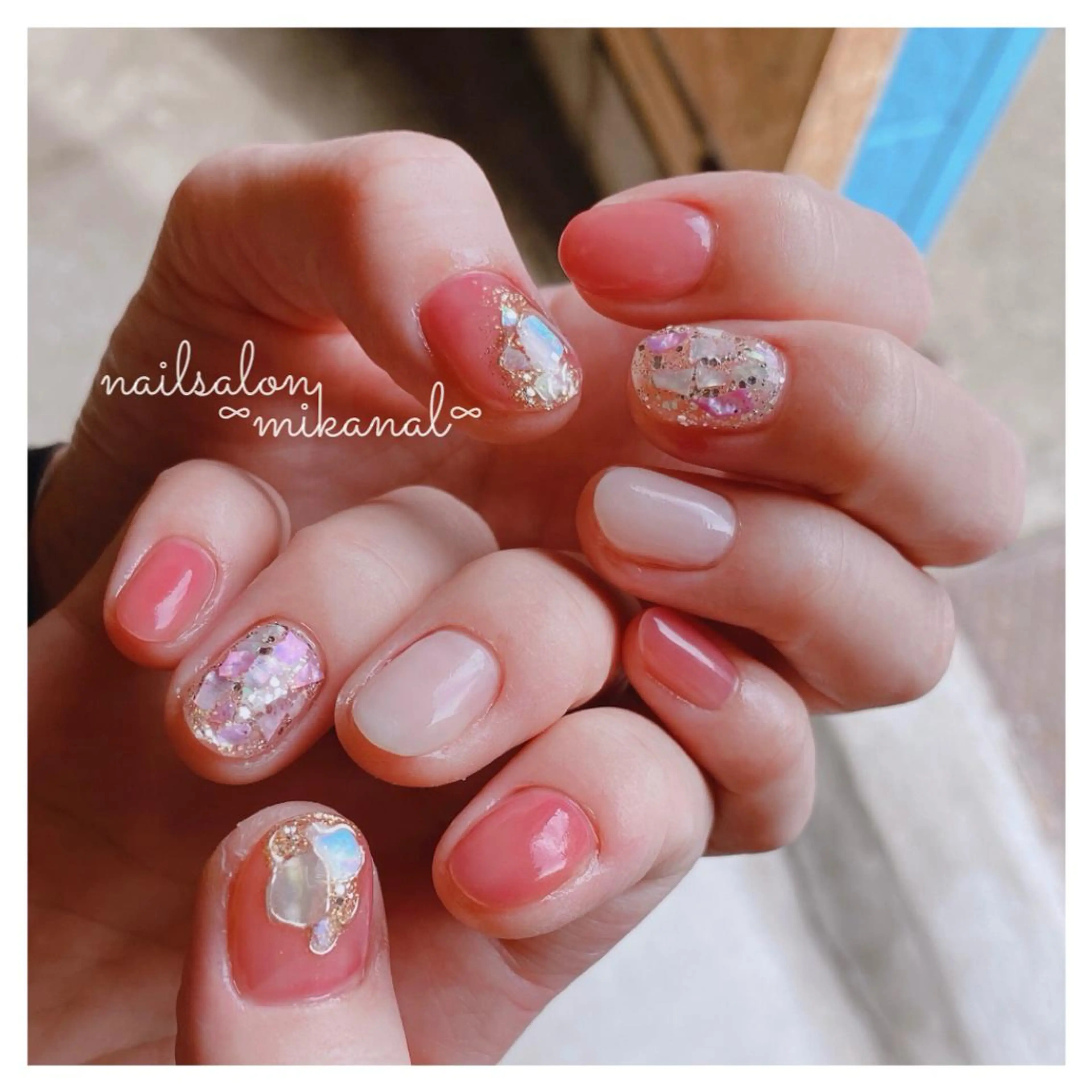 ネイル ハンドネイル nailsalon ∞ ﾐｶﾅﾙ ∞のネイルデザイン