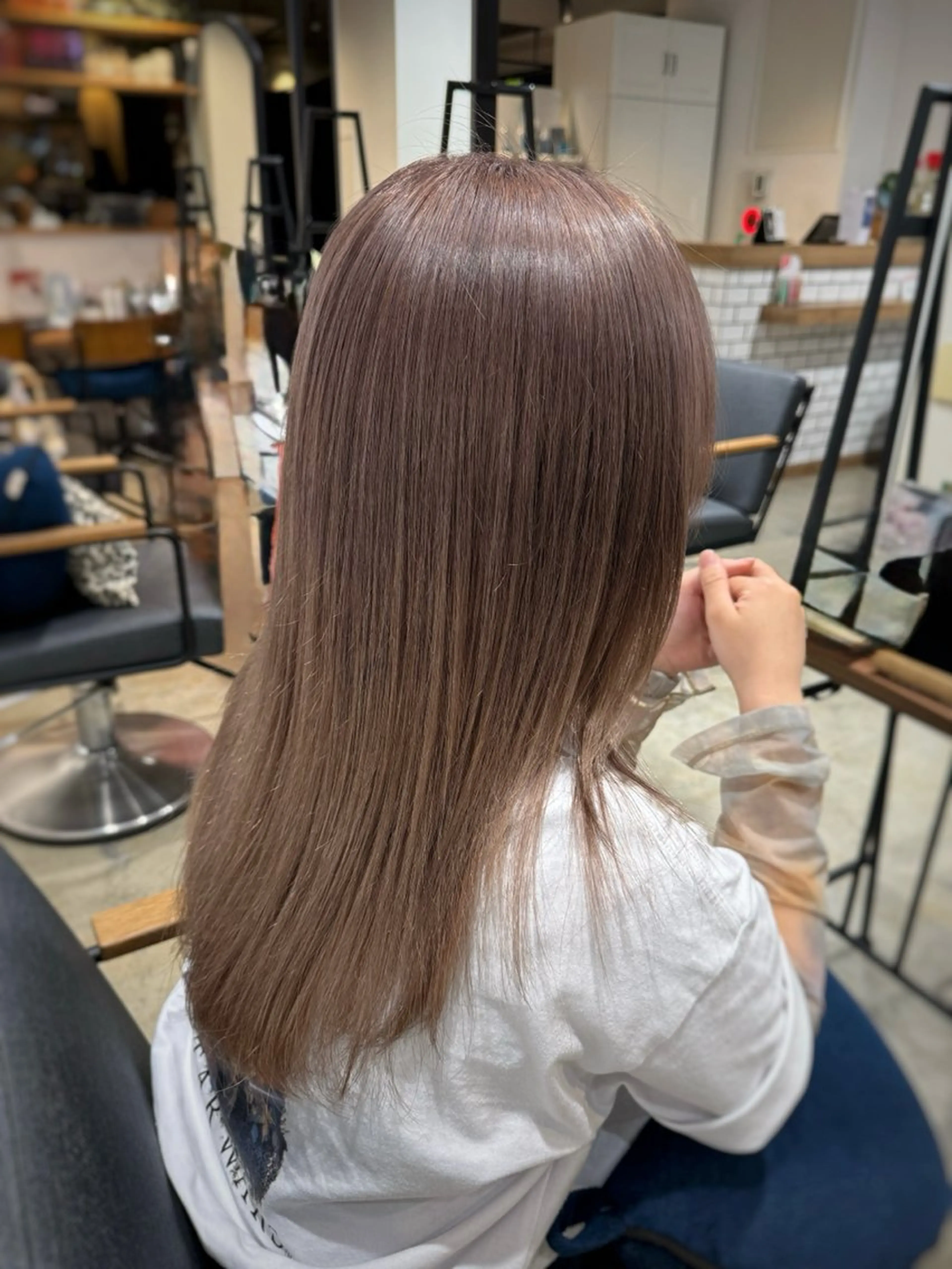 【垢抜けたい方✨】ブリーチカラー50%OFF🌸ミルクティー/ベージュ◎の写真