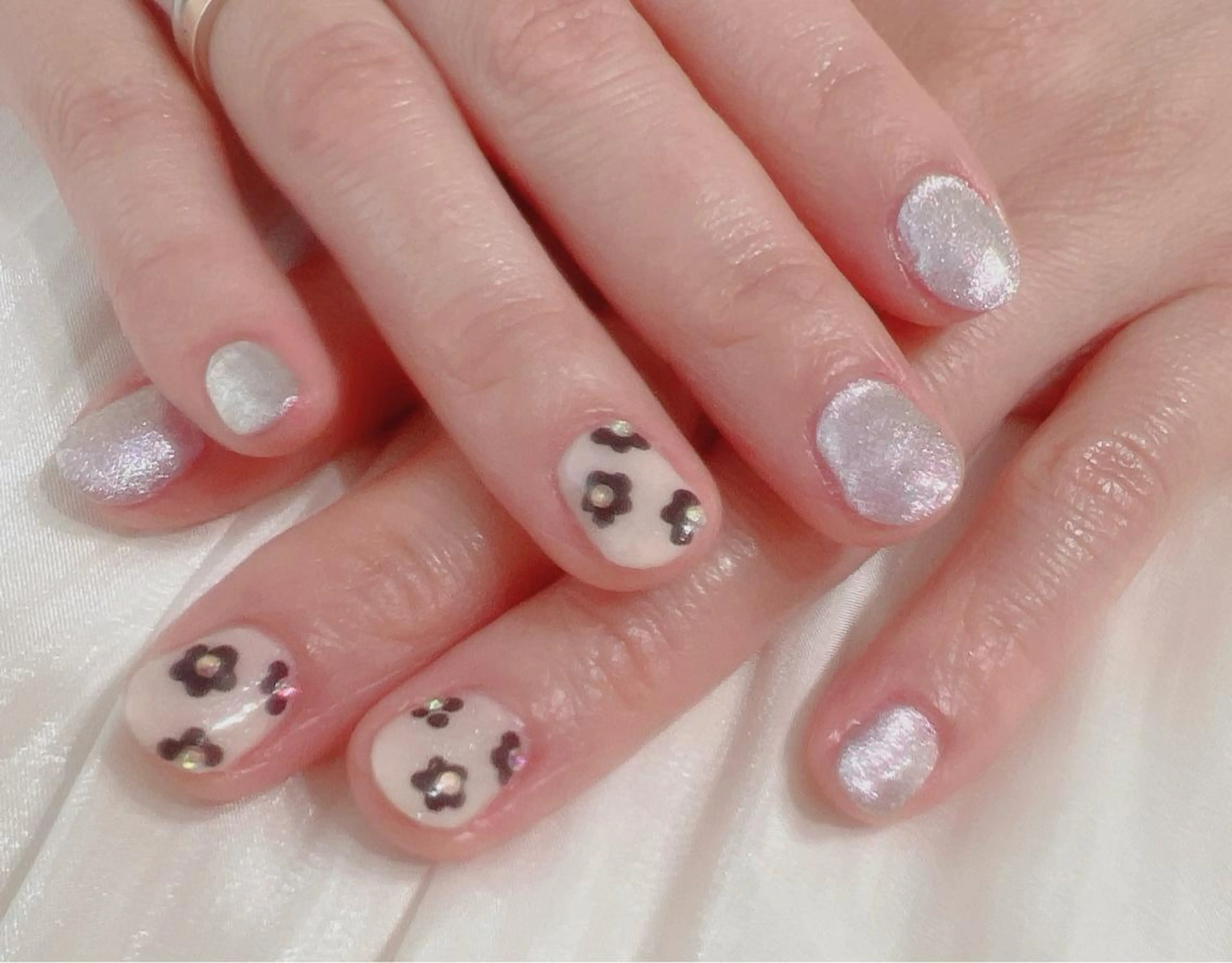 ネイル アートネイル ジェルネイル マグネットネイル 持ち込み パラジェル ハンドネイル 狭山店(林) You nailのネイルデザイン