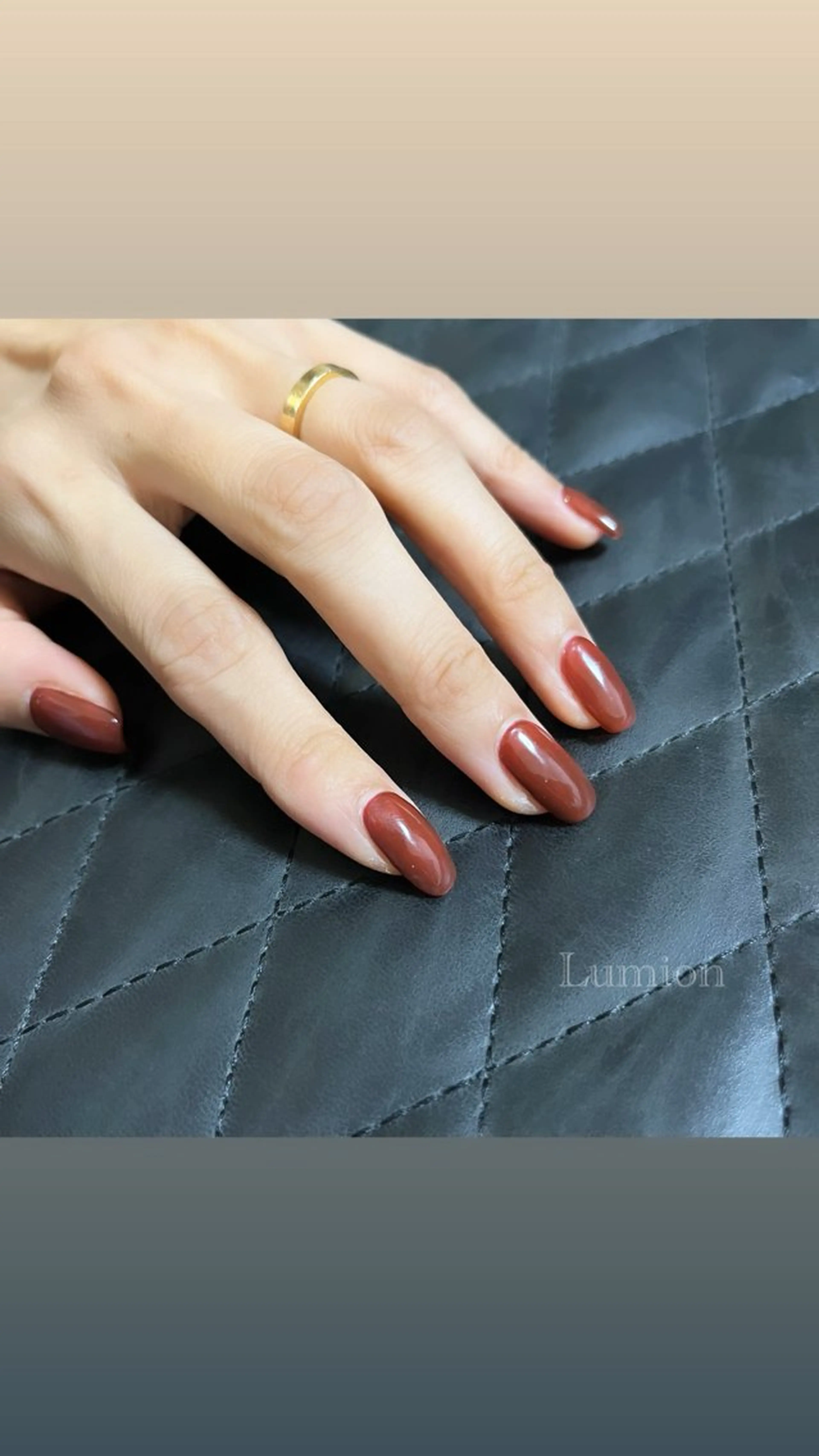 ネイル ボルドー ハンドネイル nailroom Lumionのネイルデザイン