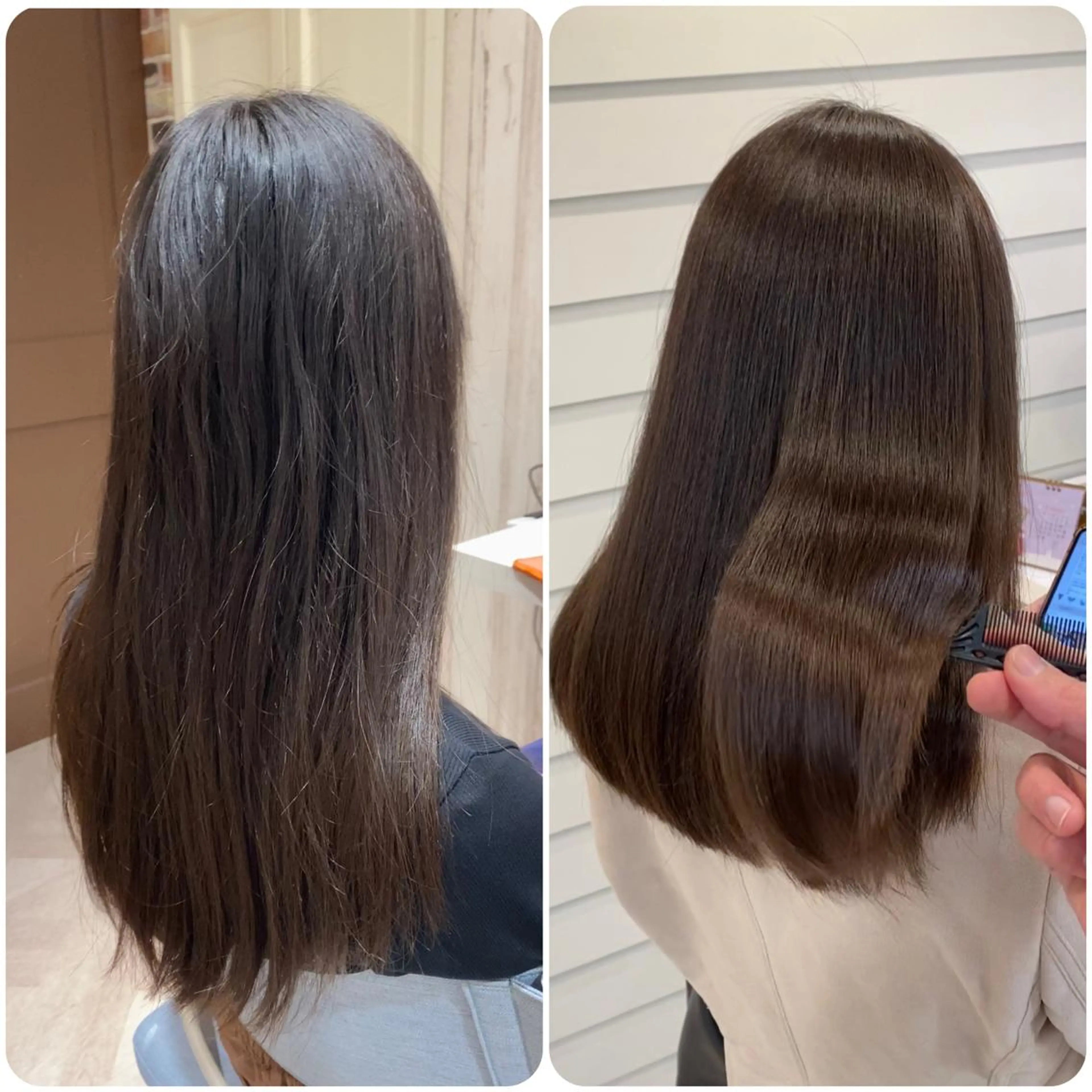 ロング 縮毛矯正 HACHI stylistのヘアスタイル