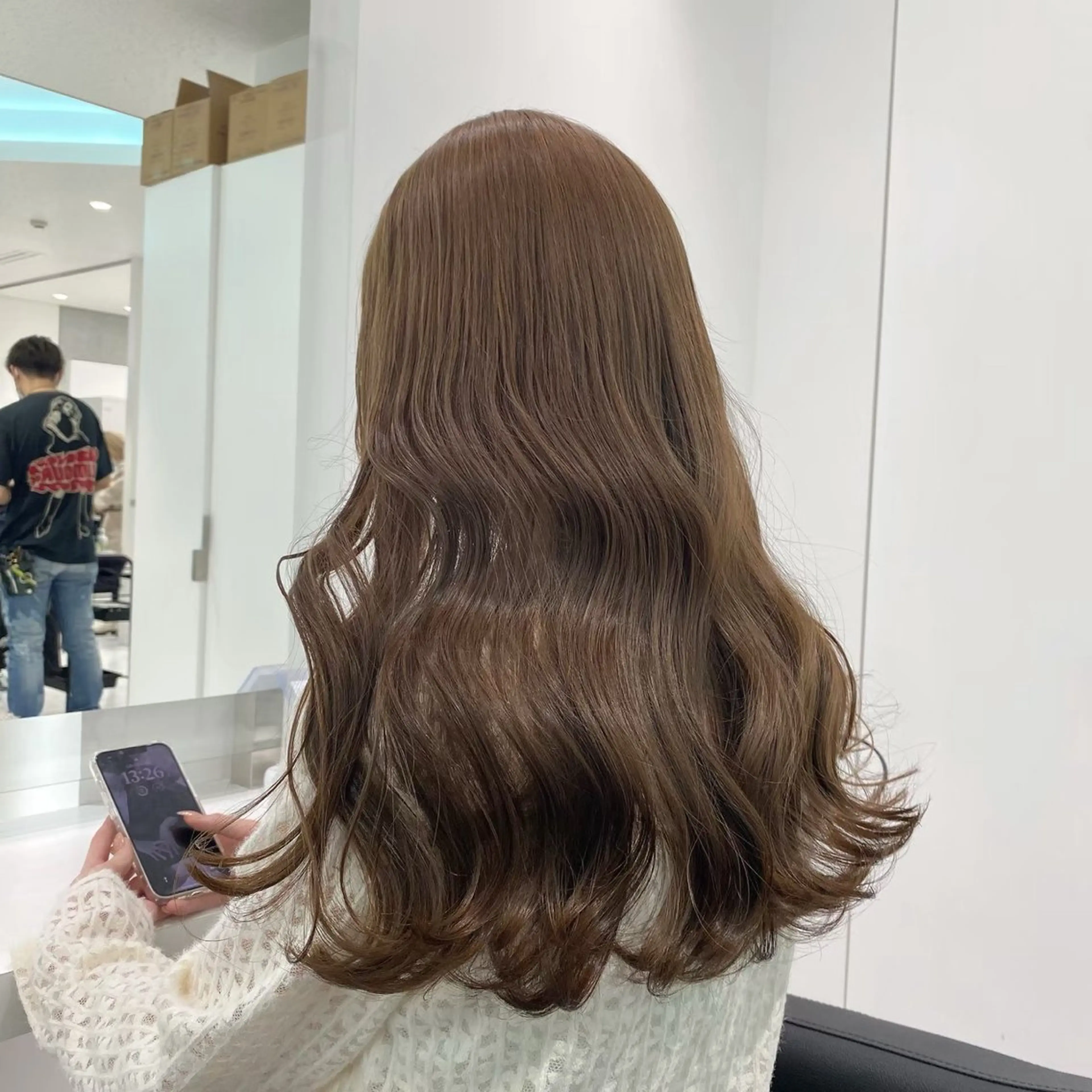 セミロング カラー 🌿透明感赤み消し Keishin🌿のヘアスタイル