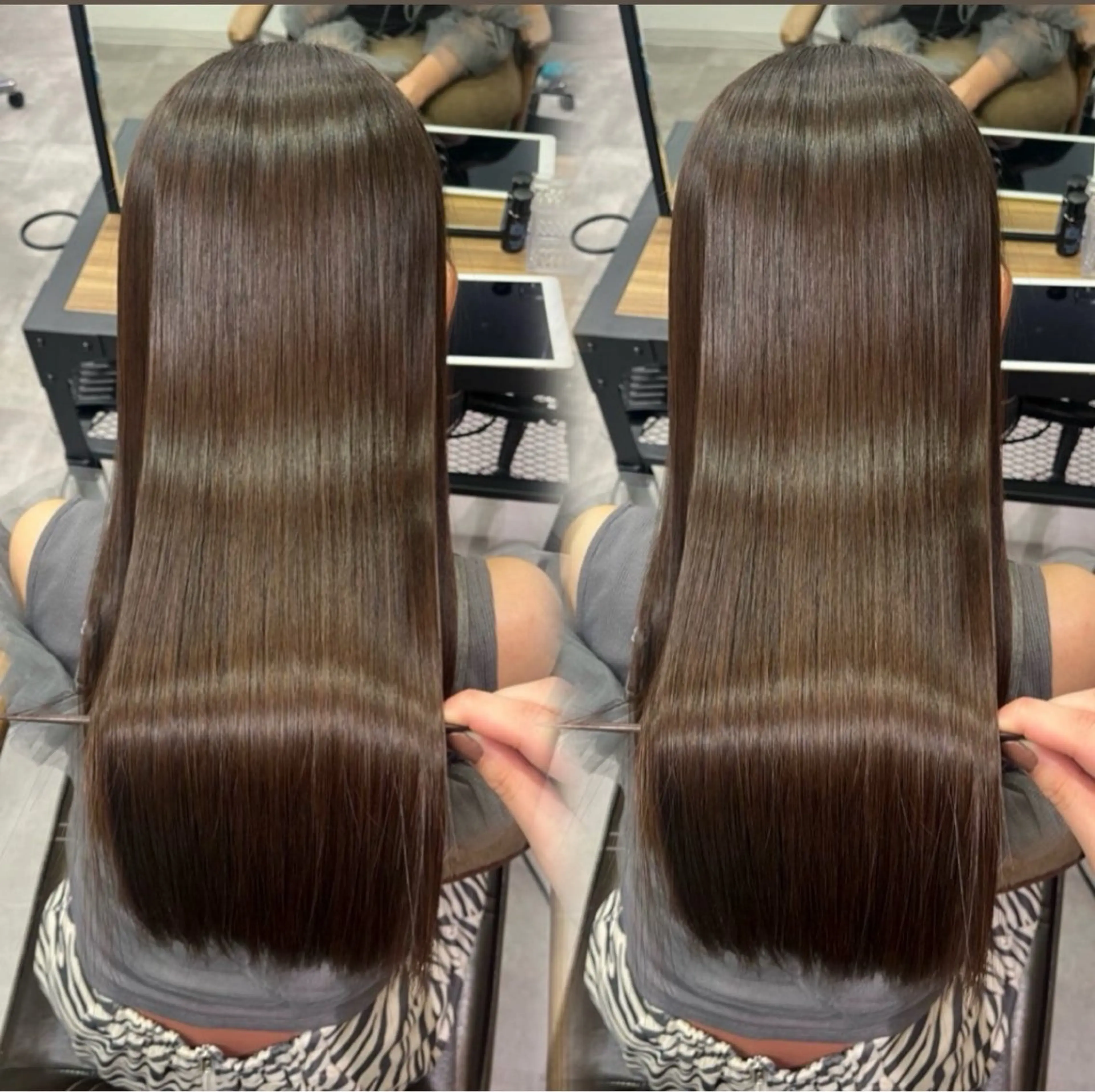 ロング 縮毛矯正 福岡美髪矯正/ KAEDEのヘアスタイル