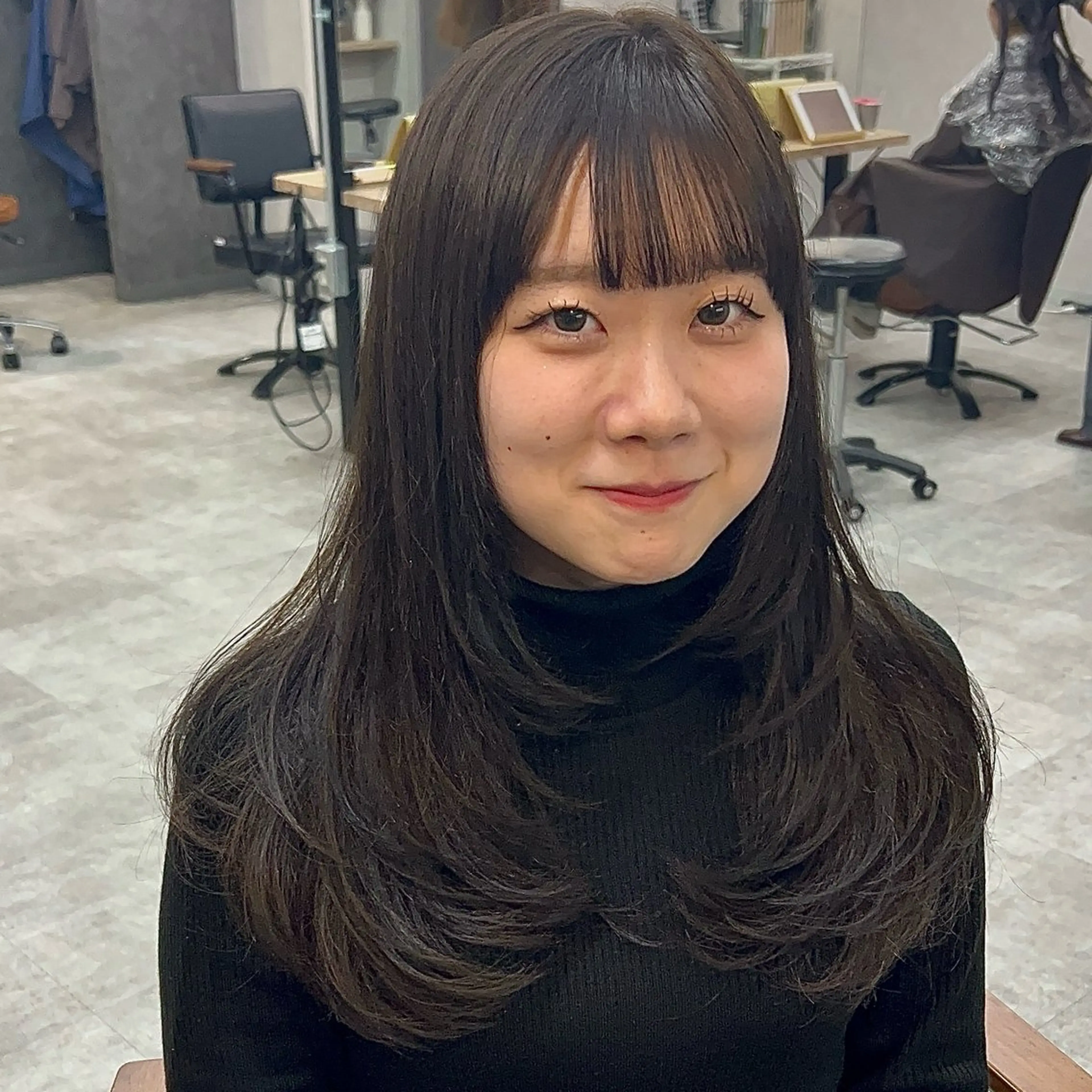 ロング カラー いなみね はるきのヘアスタイル