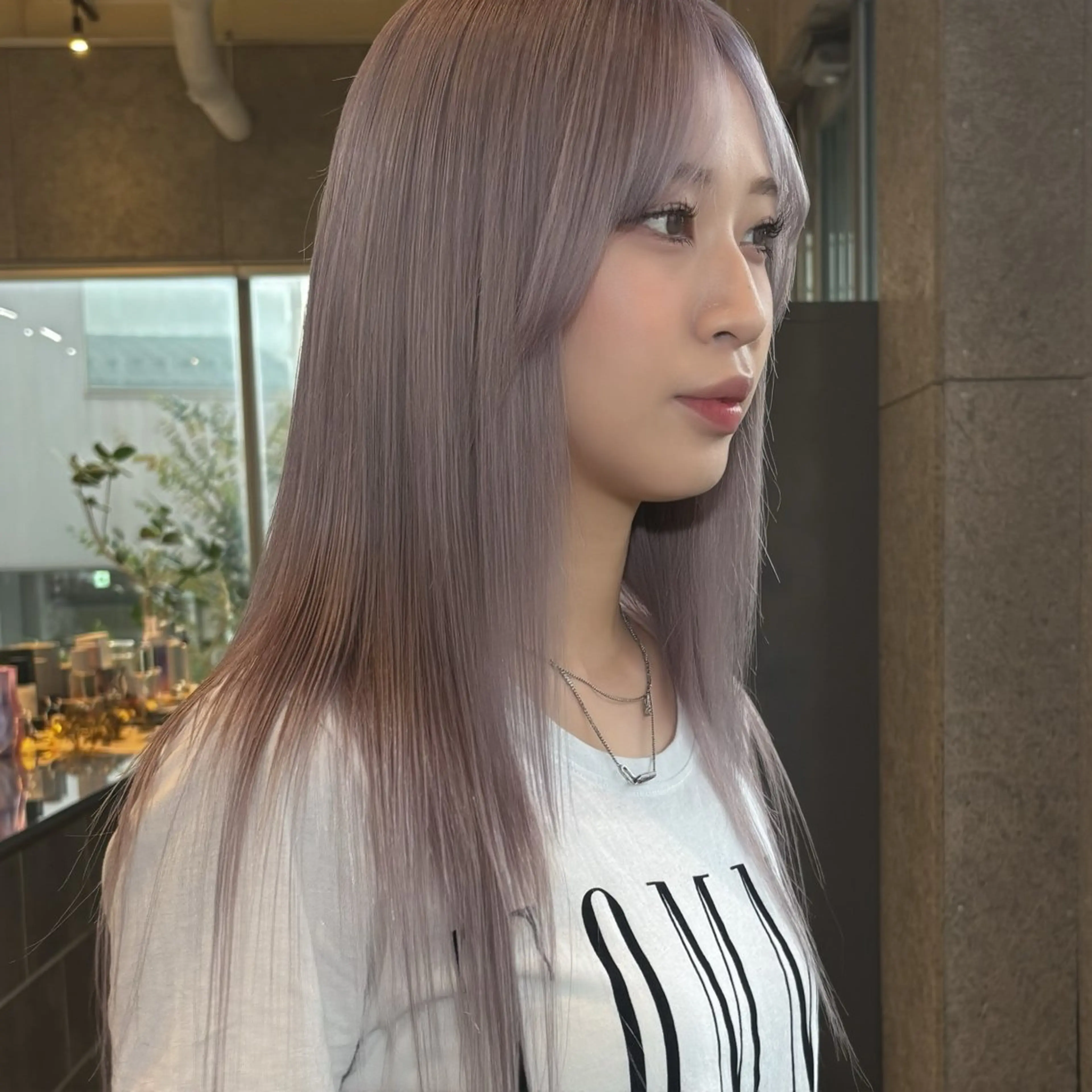 ロング カラー ヘアアレンジ ヘアカラー トリートメント 似合わせハイトーン 🩰/渡邉日向🕊のヘアスタイル