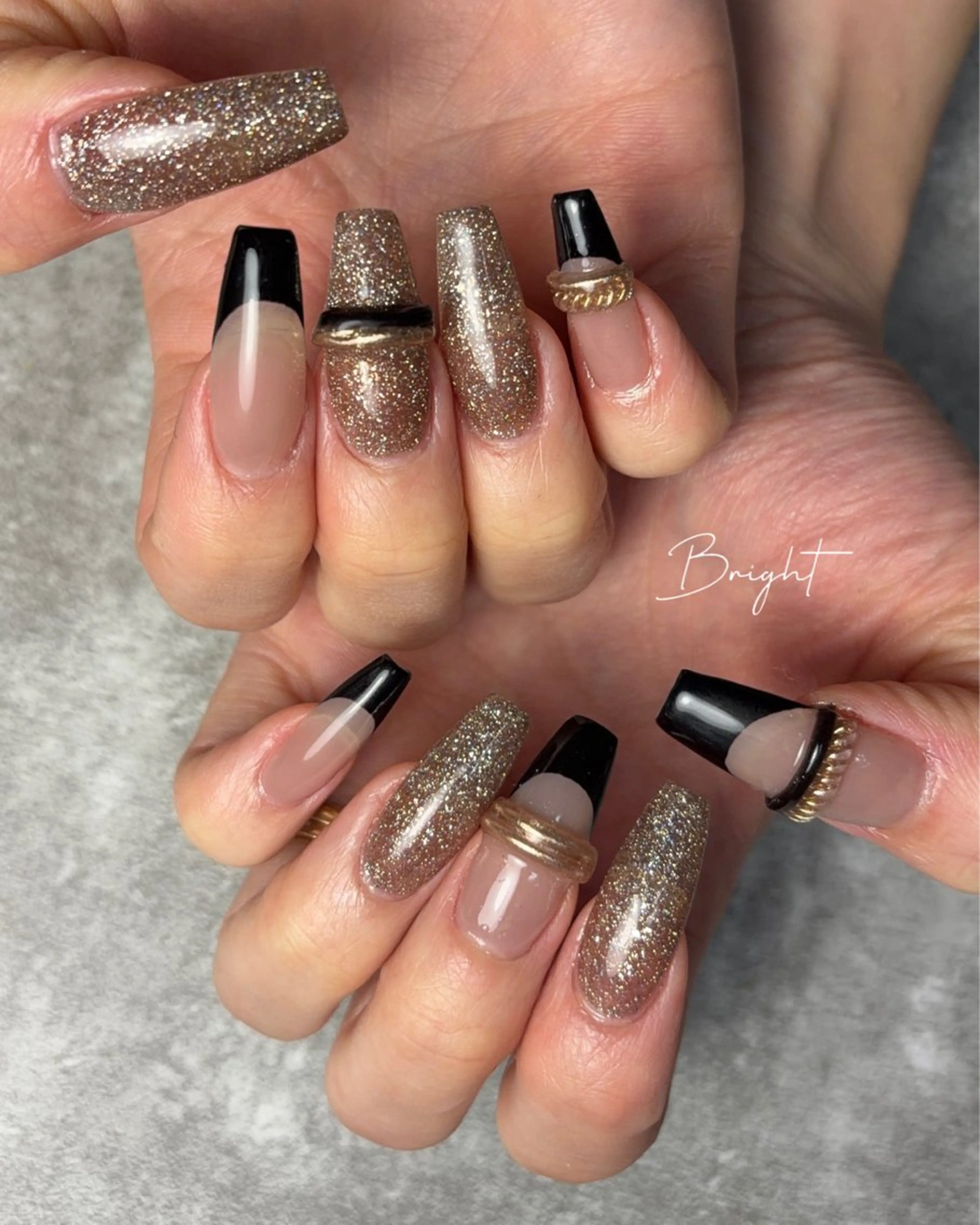 ネイル ハンドネイル Bright 船山来のネイルデザイン