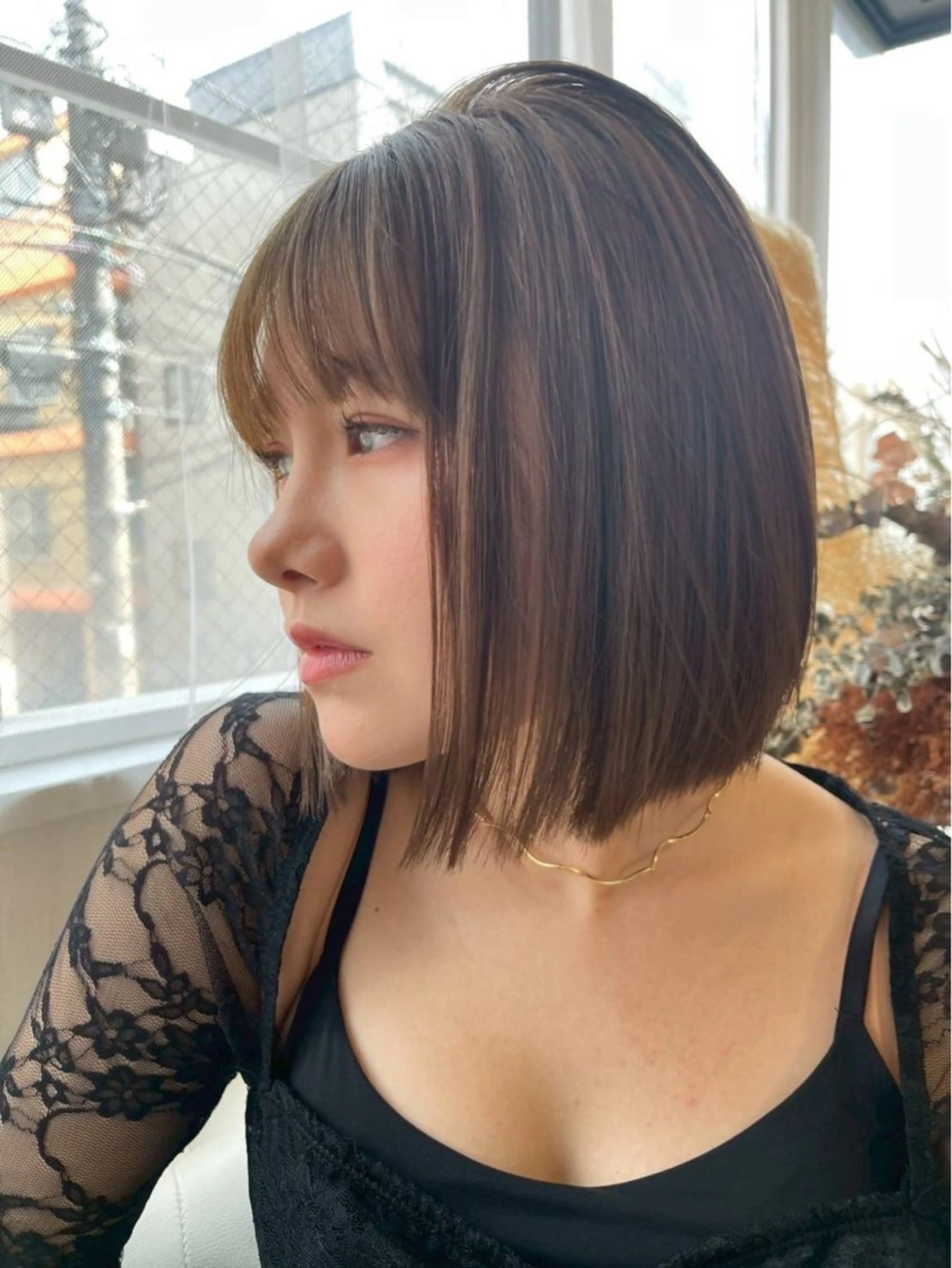カラー ヘアカラー 大塚 華のヘアスタイル