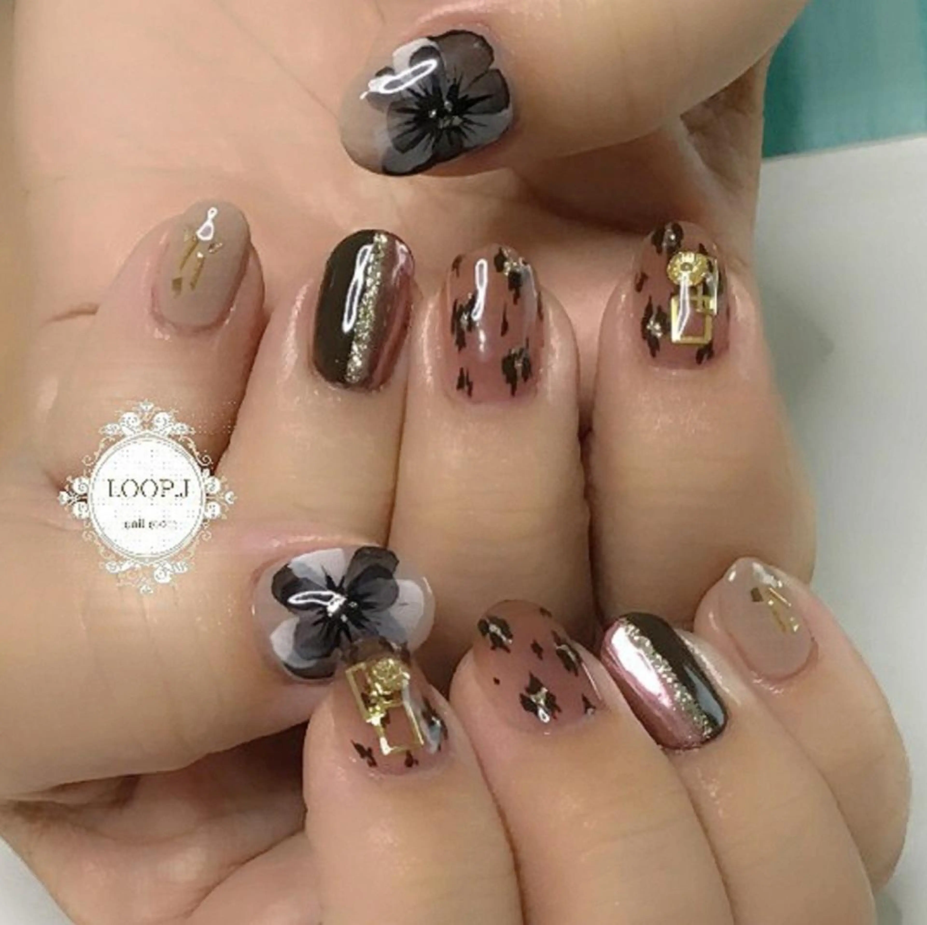 ネイル ハンドネイル おおくぼ めぐみのネイルデザイン