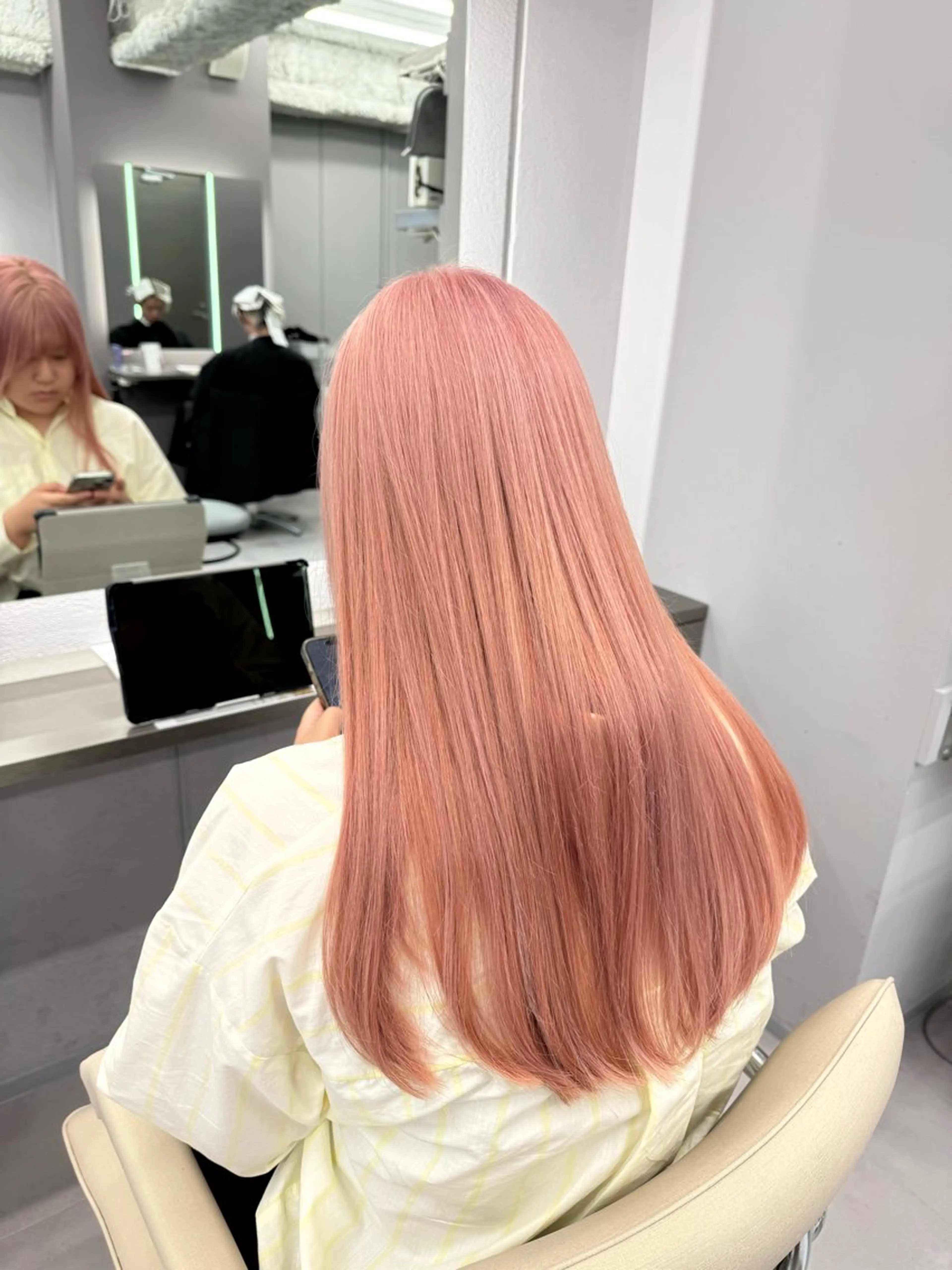 ロング ケアカラー 髪質改善 akari/髪質改善 /ブリーチ/名古屋のヘアスタイル