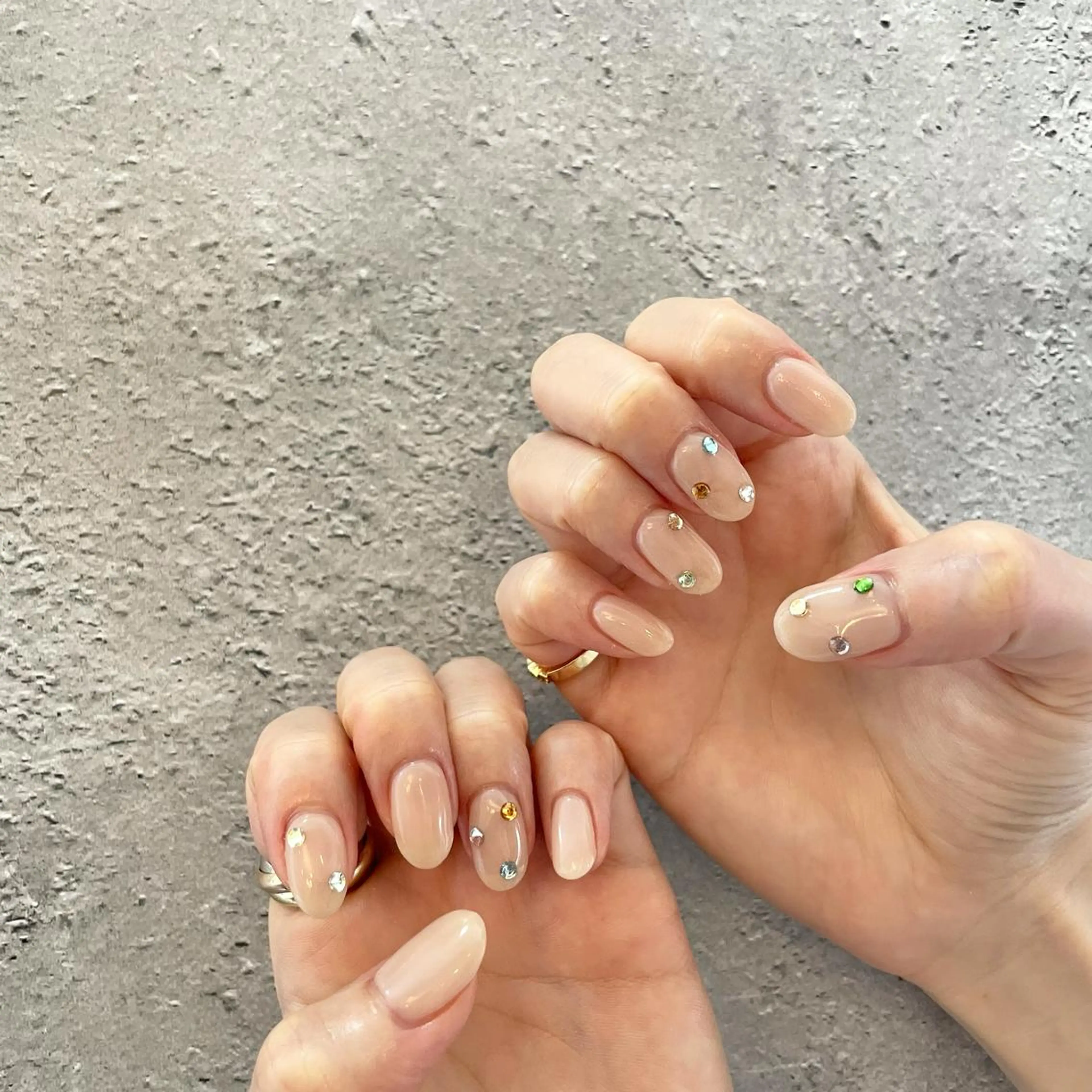 ネイル ハンドネイル 大山 楓花のネイルデザイン