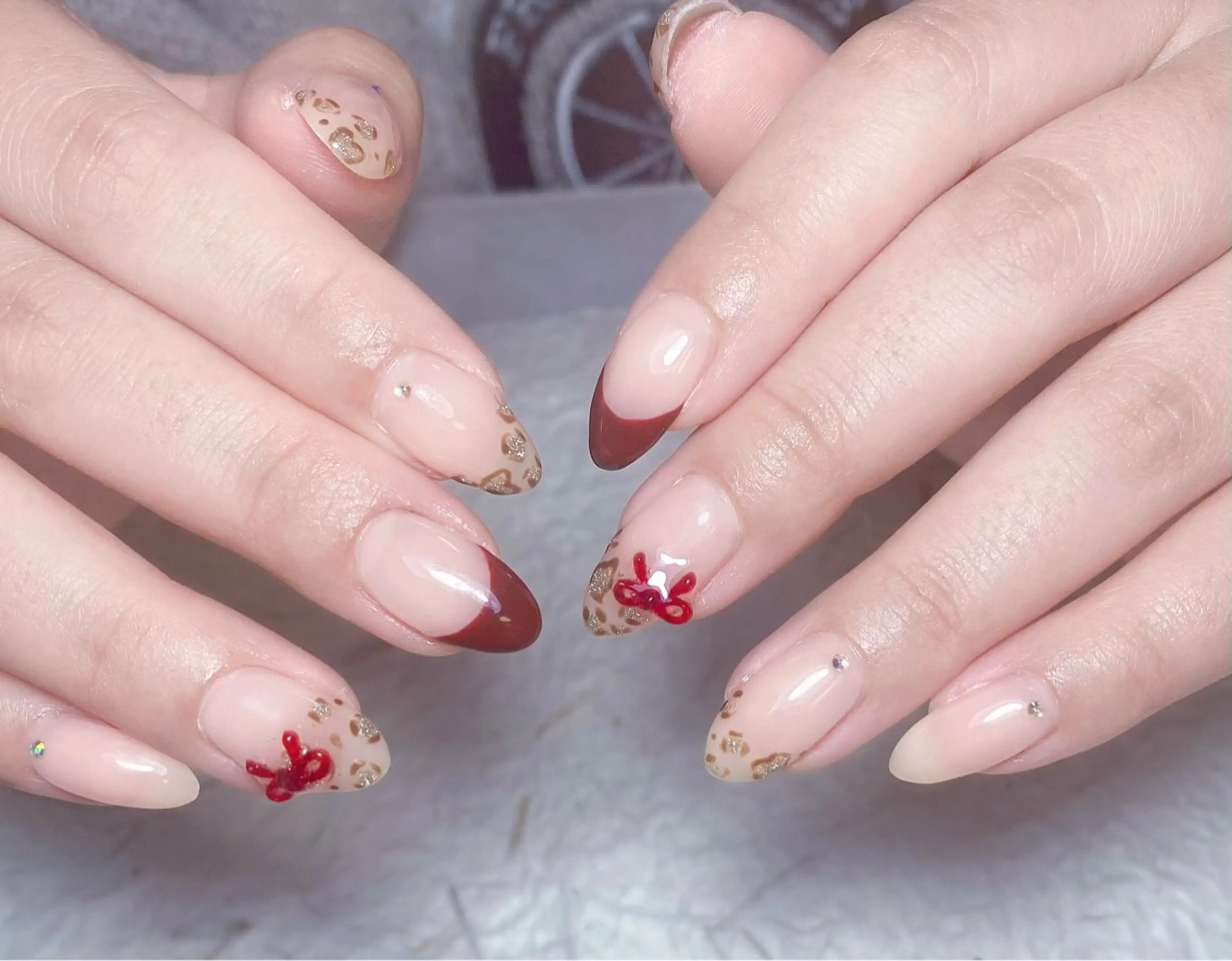 ネイル アートネイル フレンチネイル ジェルネイル グラデーション 韓国ネイル Nail Salon kihi大塚店のネイルデザイン