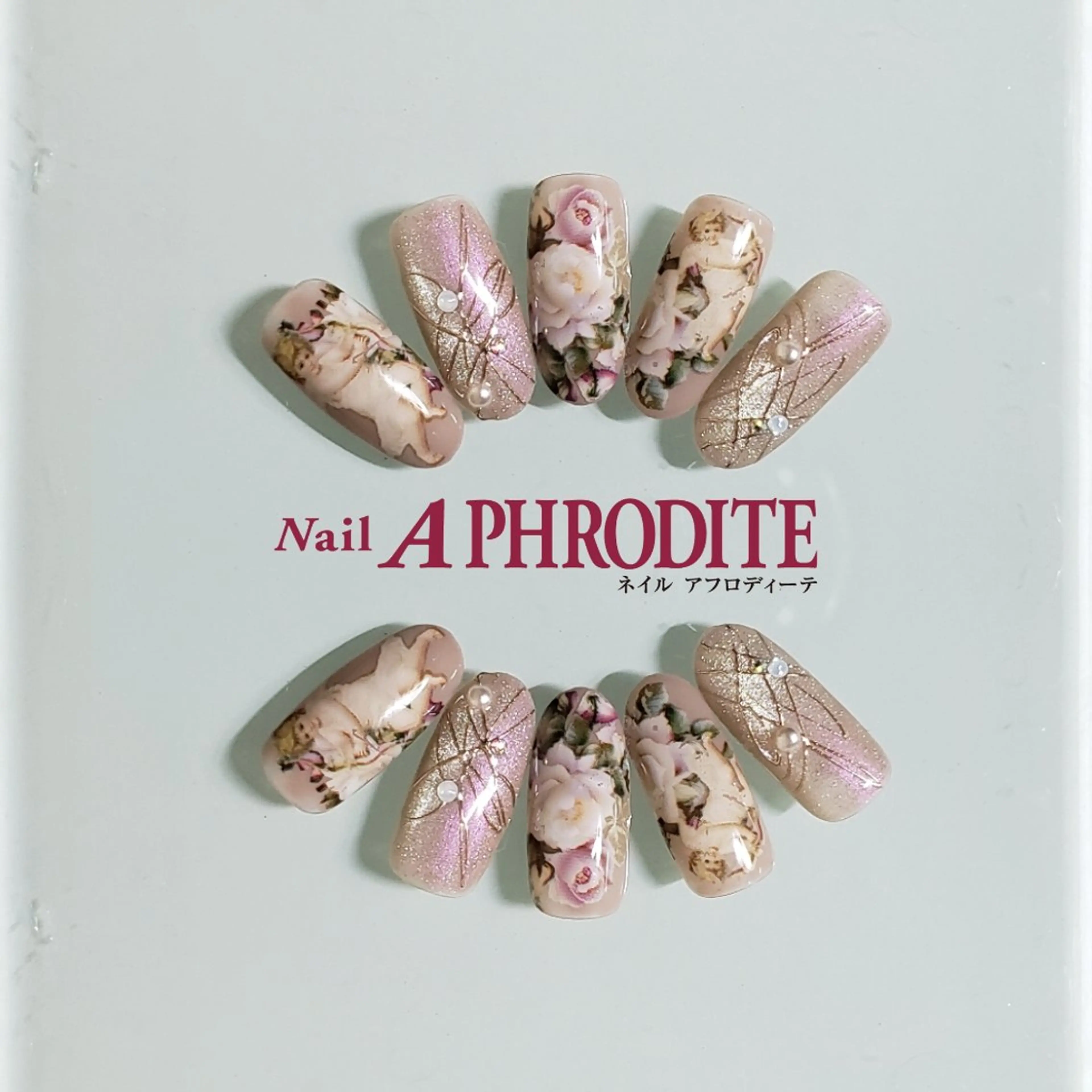 ネイル ジェルネイル ニュアンスネイル スカルプネイル ソフトジェル ネイルチップ ハンドネイル Nail  Aphroditeのネイルデザイン