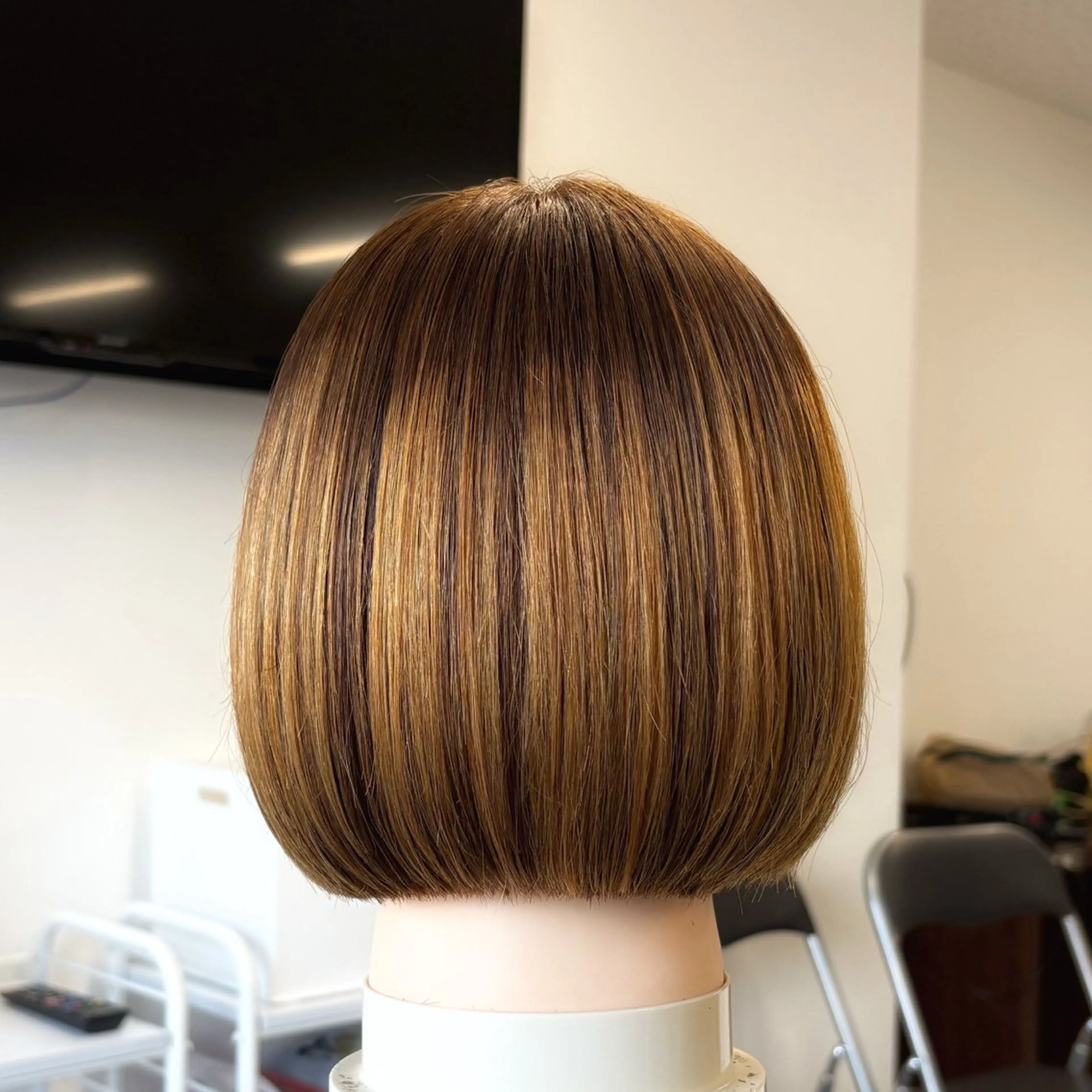 ミディアム 麥生田 秀太のヘアスタイル