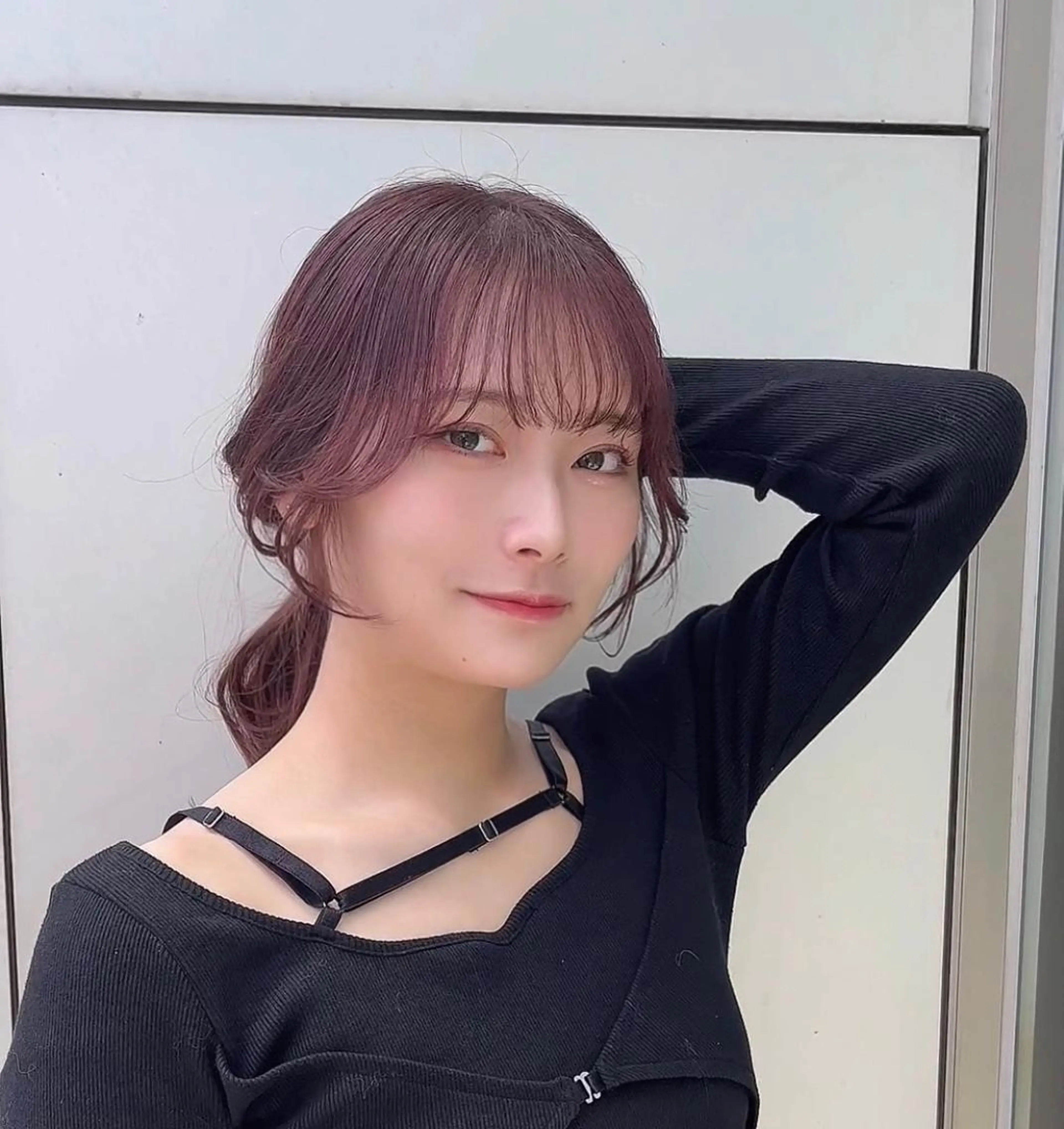 ミディアム カット ヘアカラー トリートメント 🌫️大人韓国ヘア 🌫️naoyaのヘアスタイル