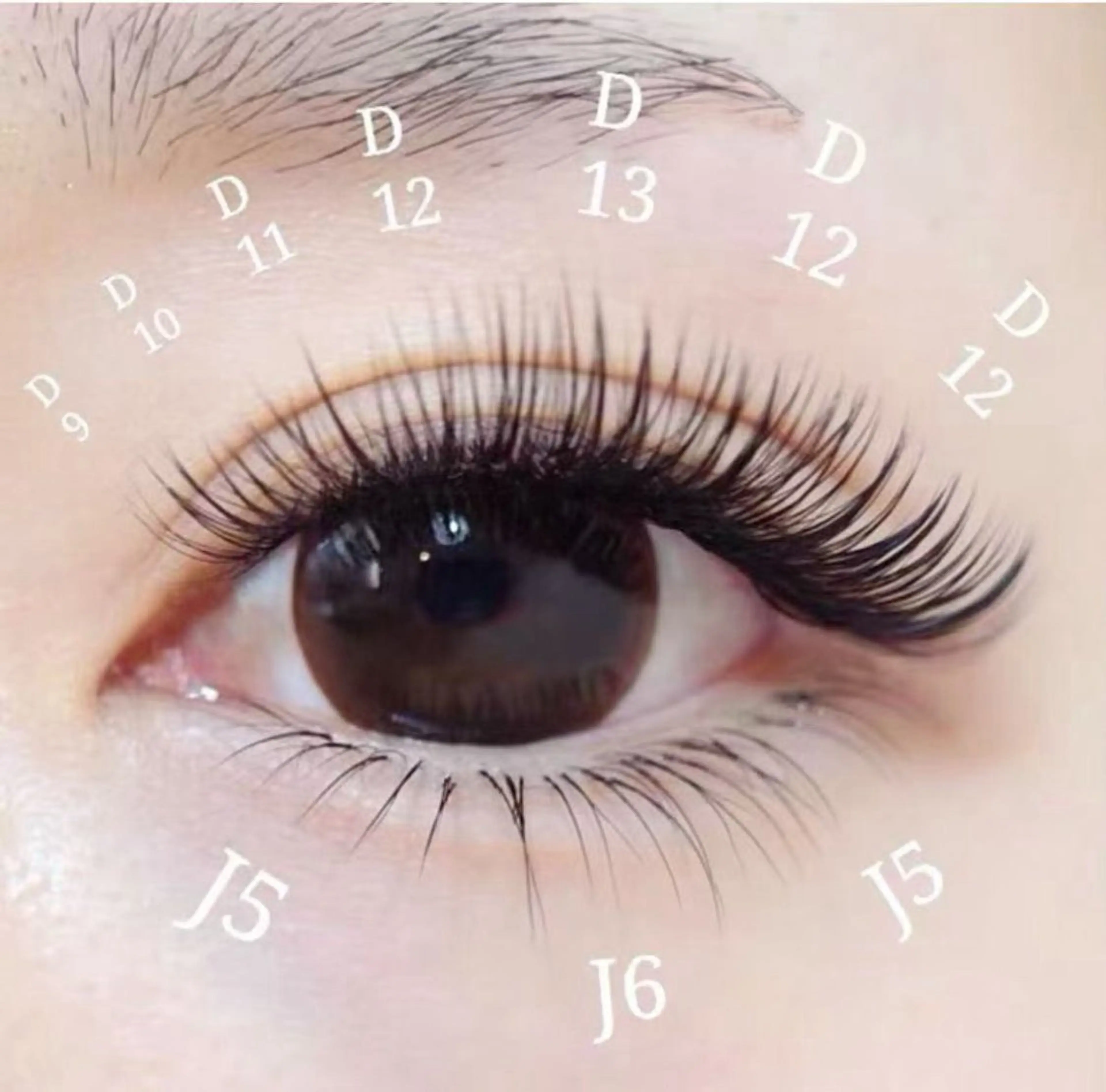 マツエク・マツパ ヤマダ ユエのマツエク・マツパデザイン