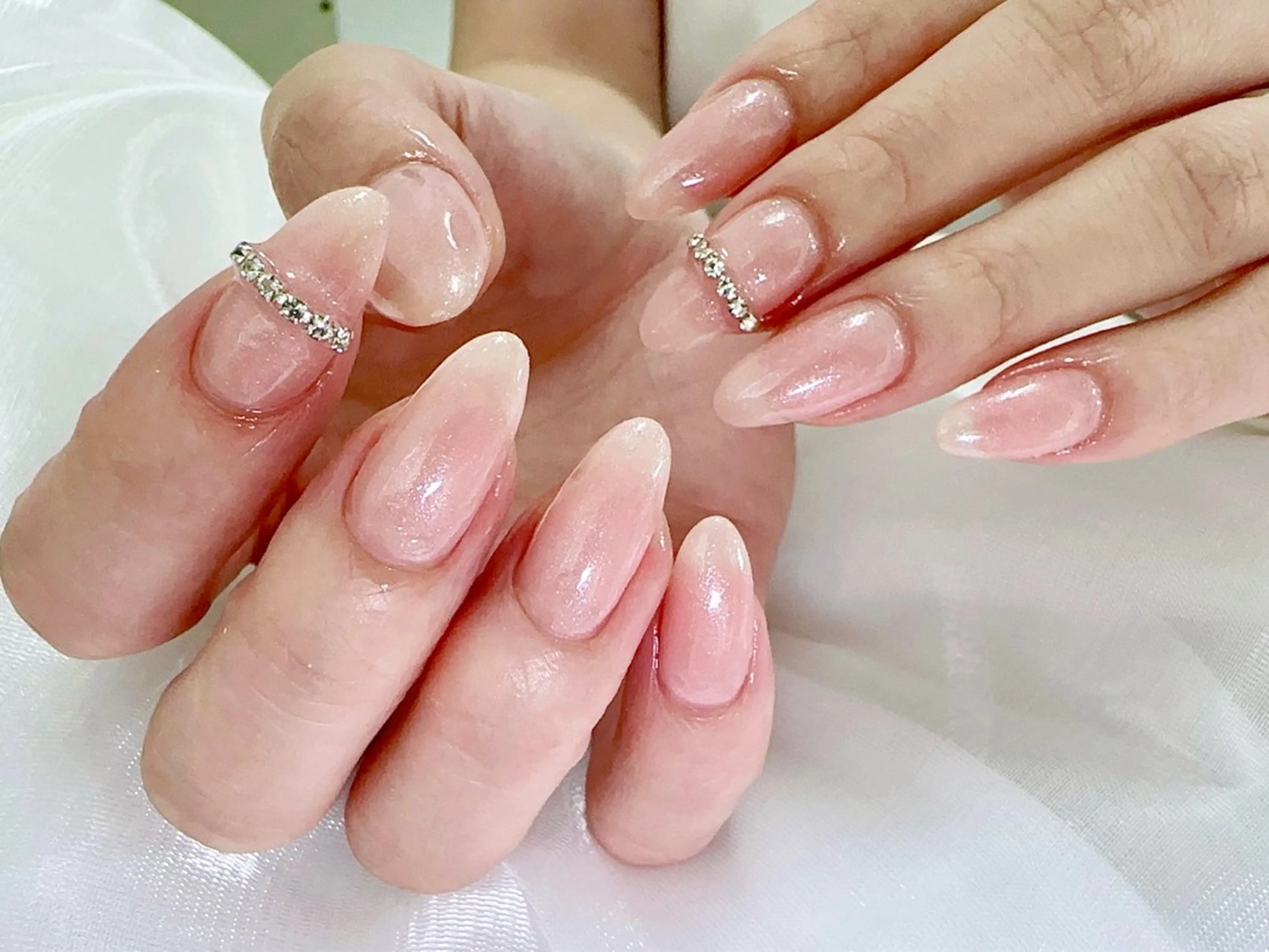 ネイル ワンカラーネイル BabyYouMi nailのネイルデザイン