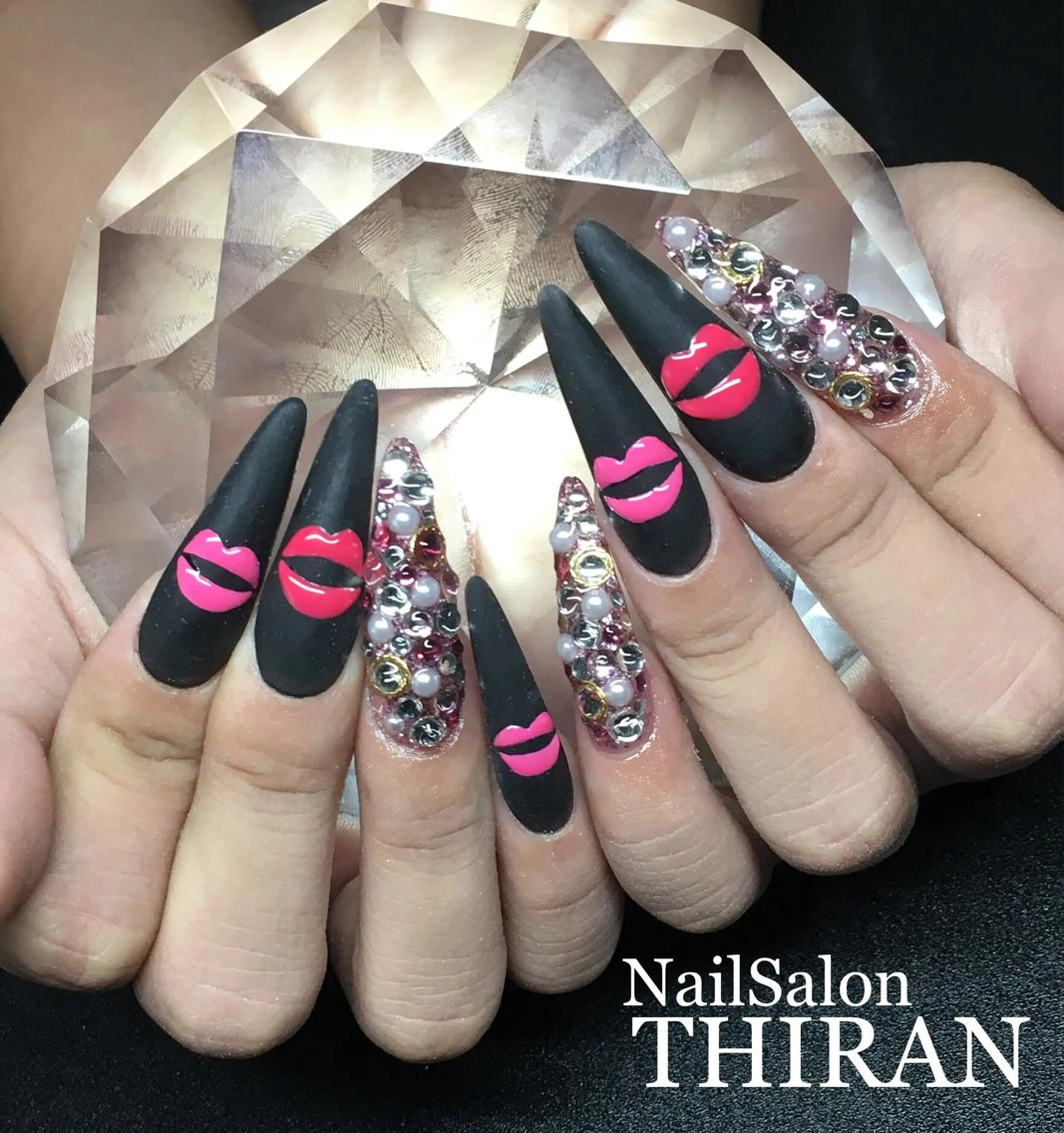 ネイル スカルプネイル Nail salon THIRANのネイルデザイン