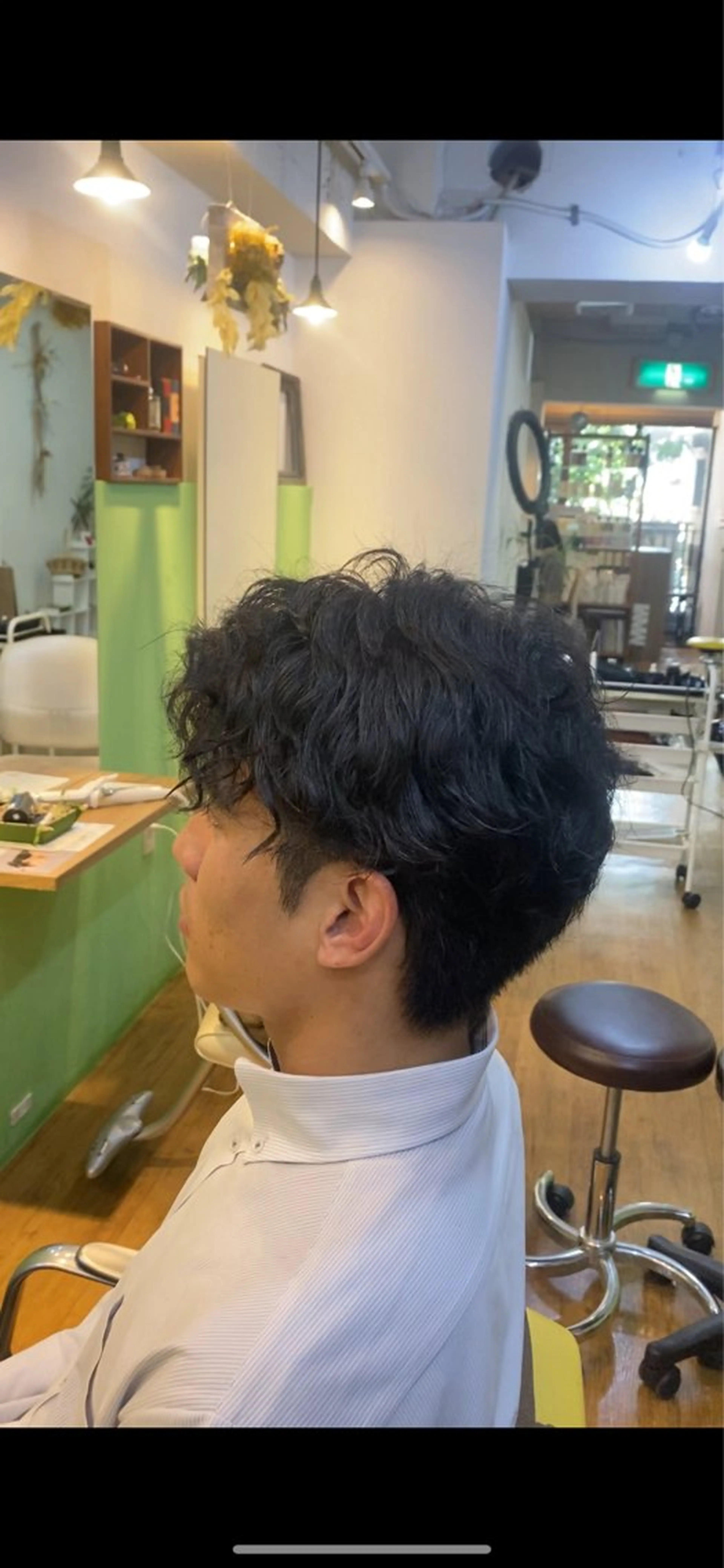 パーマ ヘアアレンジ メンズ メンズパーマ カット パーマ 大塚メンズカット エシカル🌱松原大将のヘアスタイル