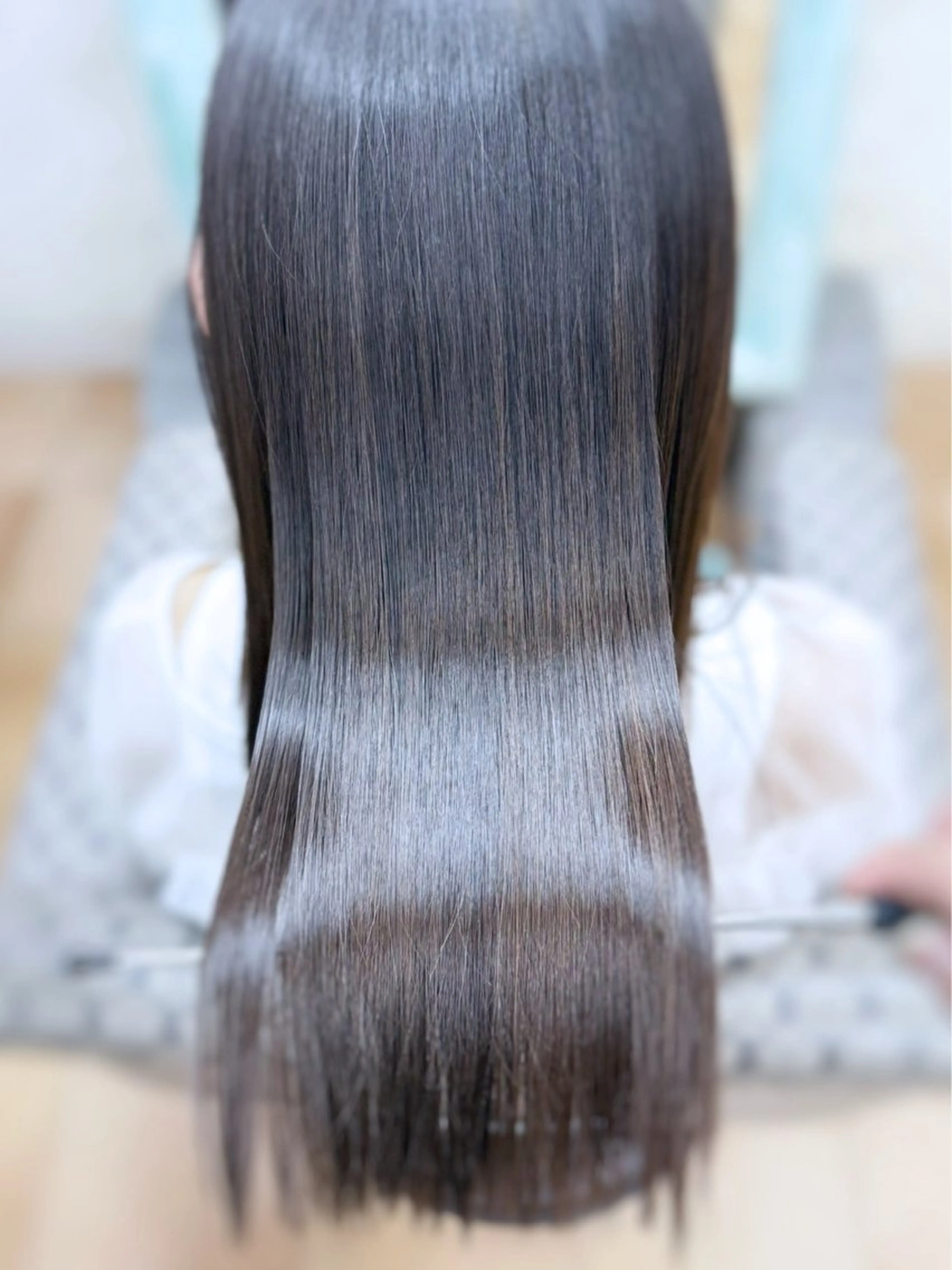 セミロング 髪質改善 トリートメント トリートメント dolphin ドルフィンオーナーのヘアスタイル