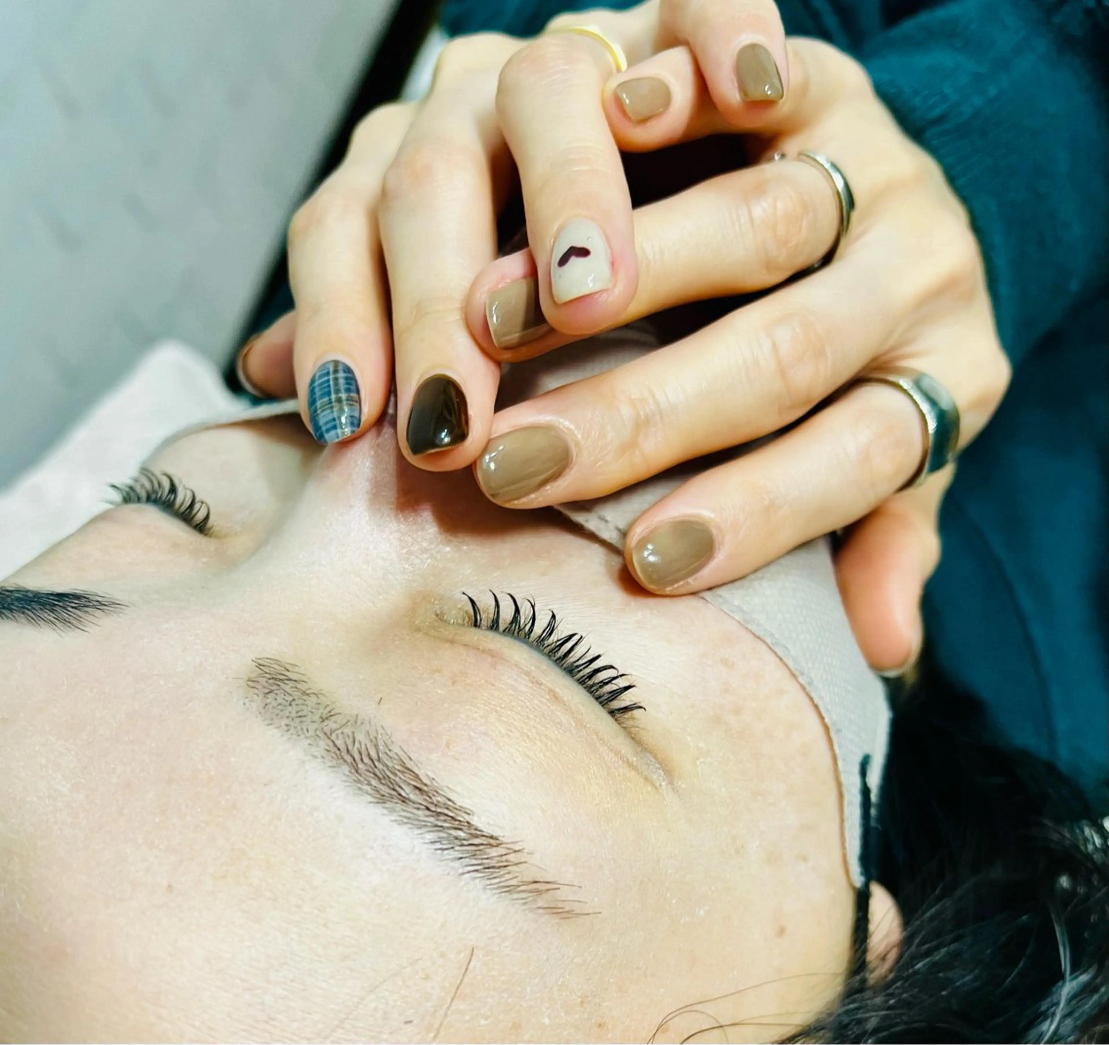 マツエク・マツパ 束感まつ毛 フラットラッシュ ナチュラル セクシー マツエク eyelash presh yukaのマツエク・マツパデザイン