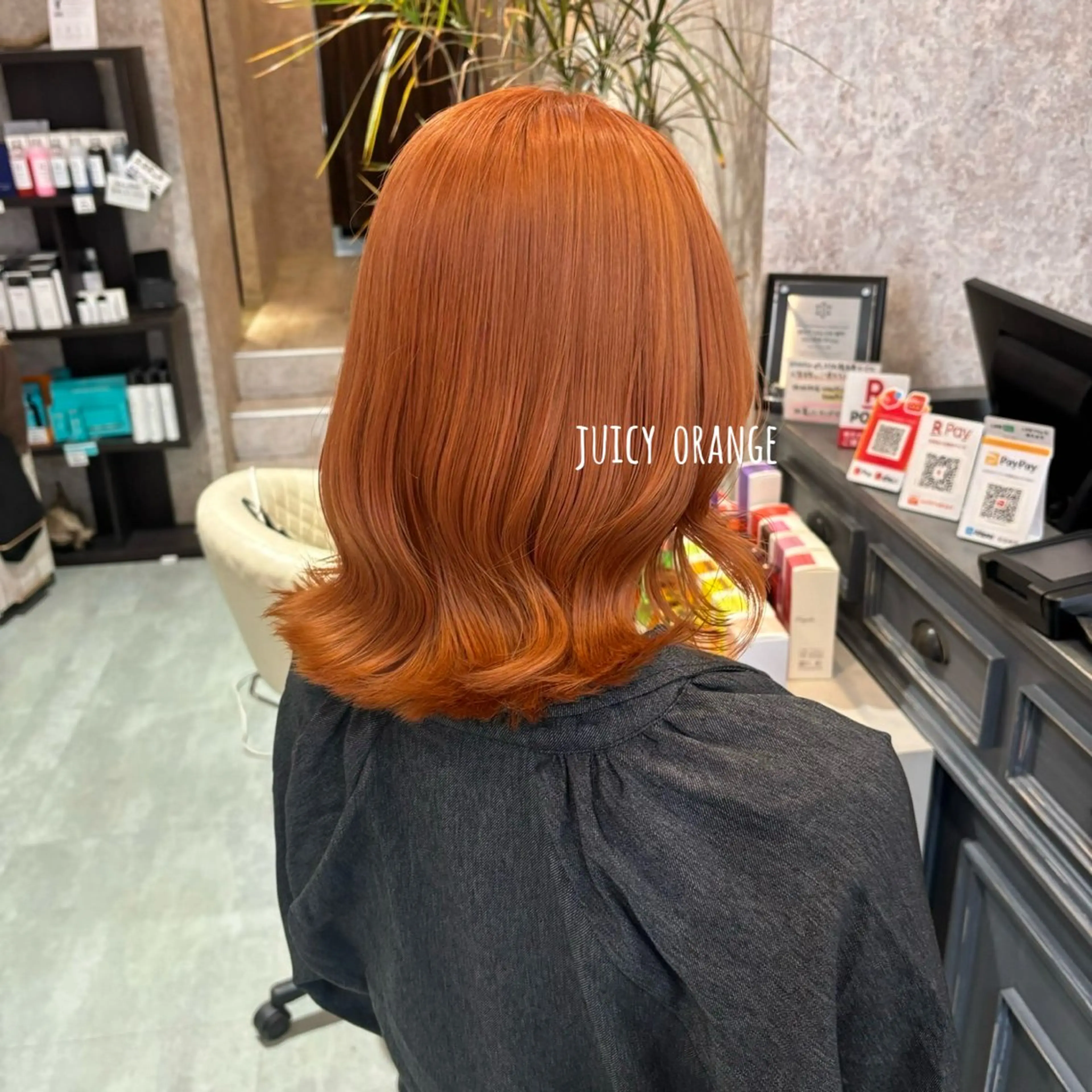 ミディアム カラー ベージュカラー ブリーチ ブルーカラー ダブルカラー グラデーションカラー Blanco Color&Careのヘアスタイル