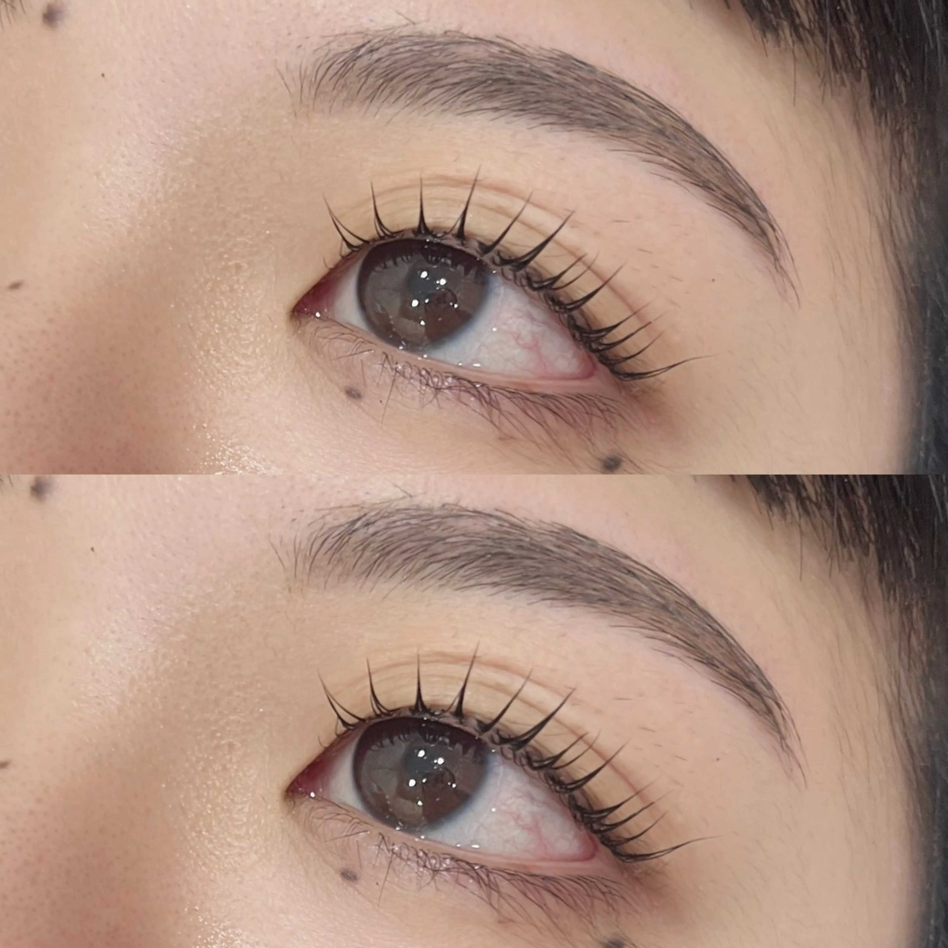 【sᴇᴛ ᴍᴇɴᴜ 🫧】上ケラチンラッシュリフト+アイブロウワックススタイリング（間引き有◎）の写真