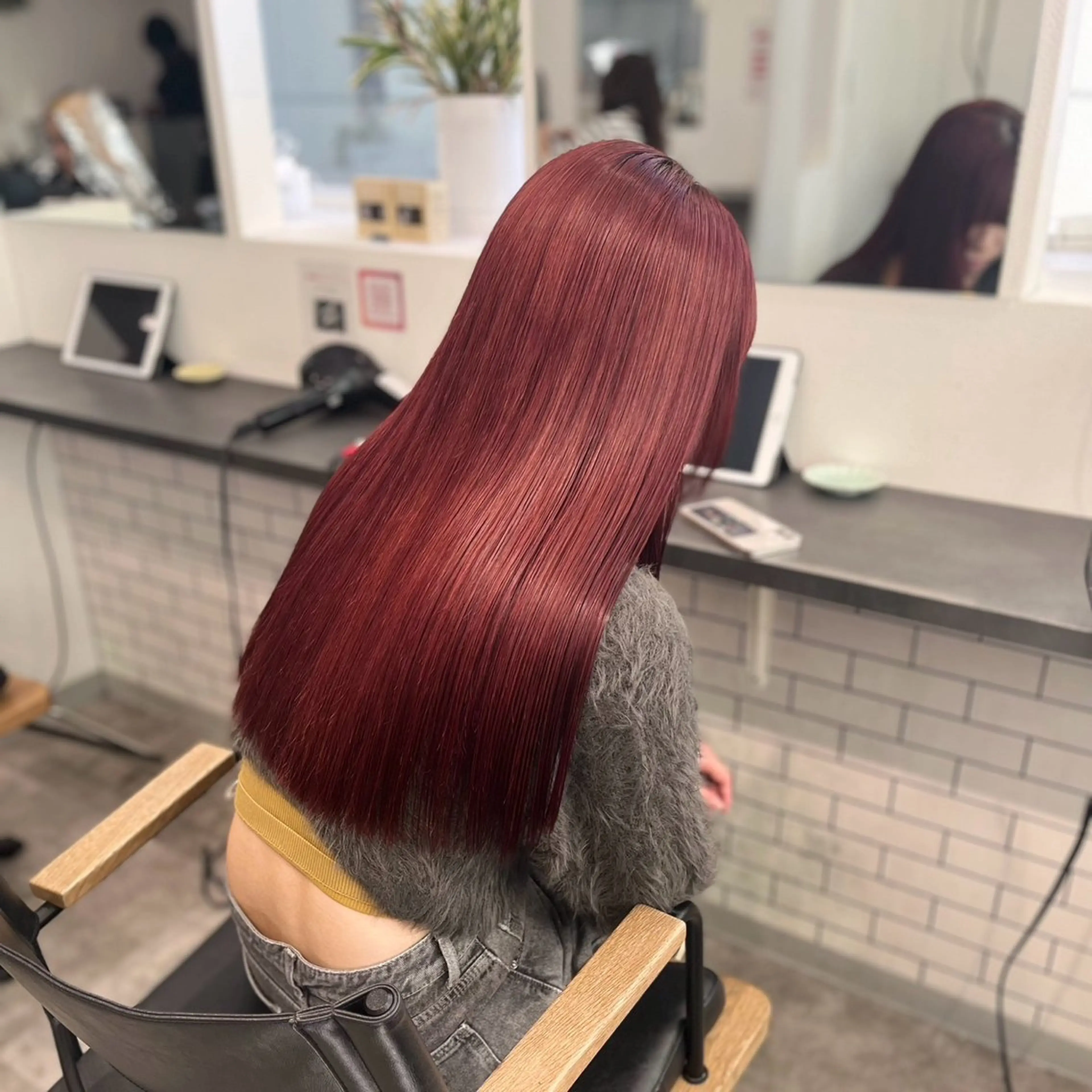 ロング カラー ショートカット/ 江森　遼祐のヘアスタイル