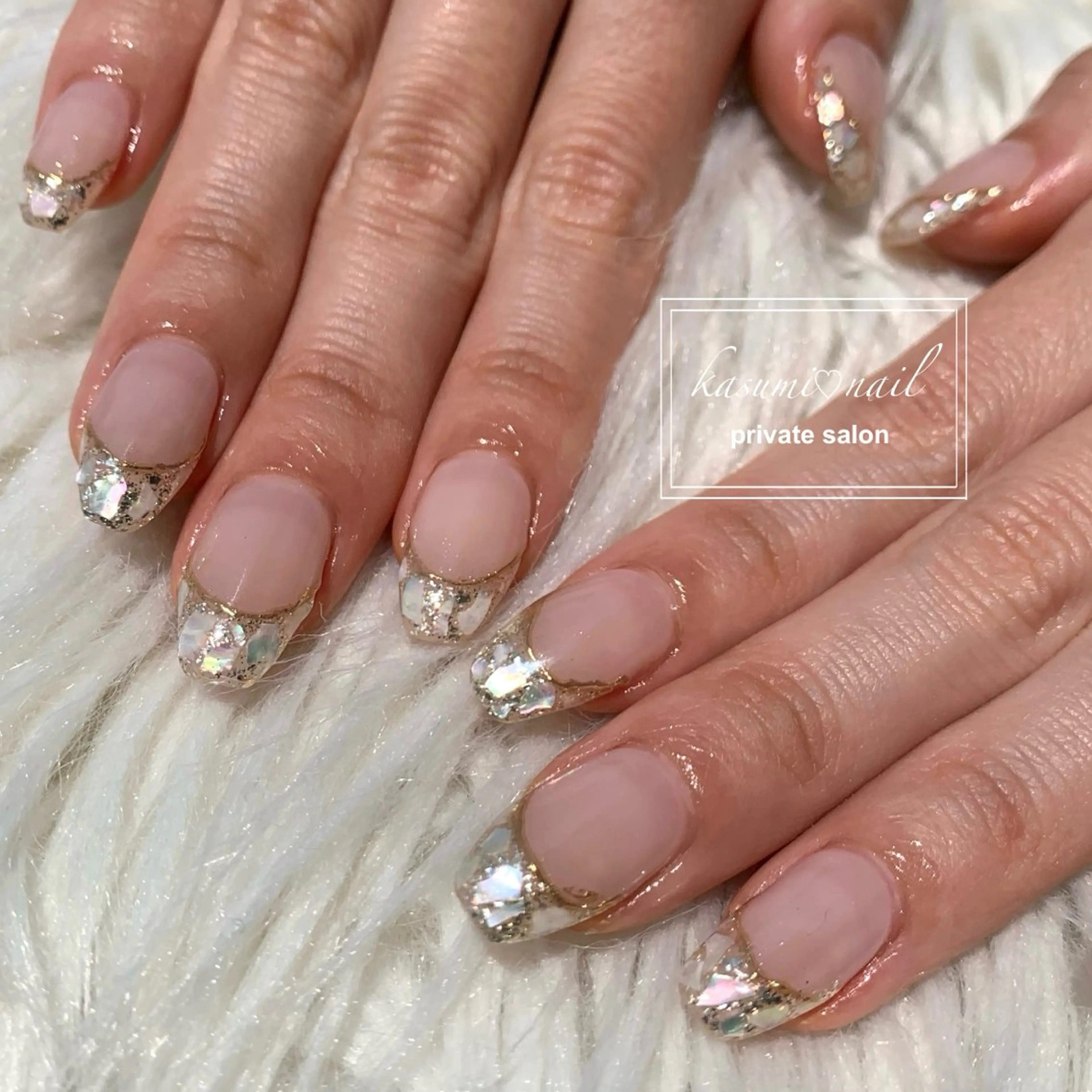 ネイル 大理石ネイル(マーブル) ニュアンスネイル KASUMI♡ Nailのネイルデザイン