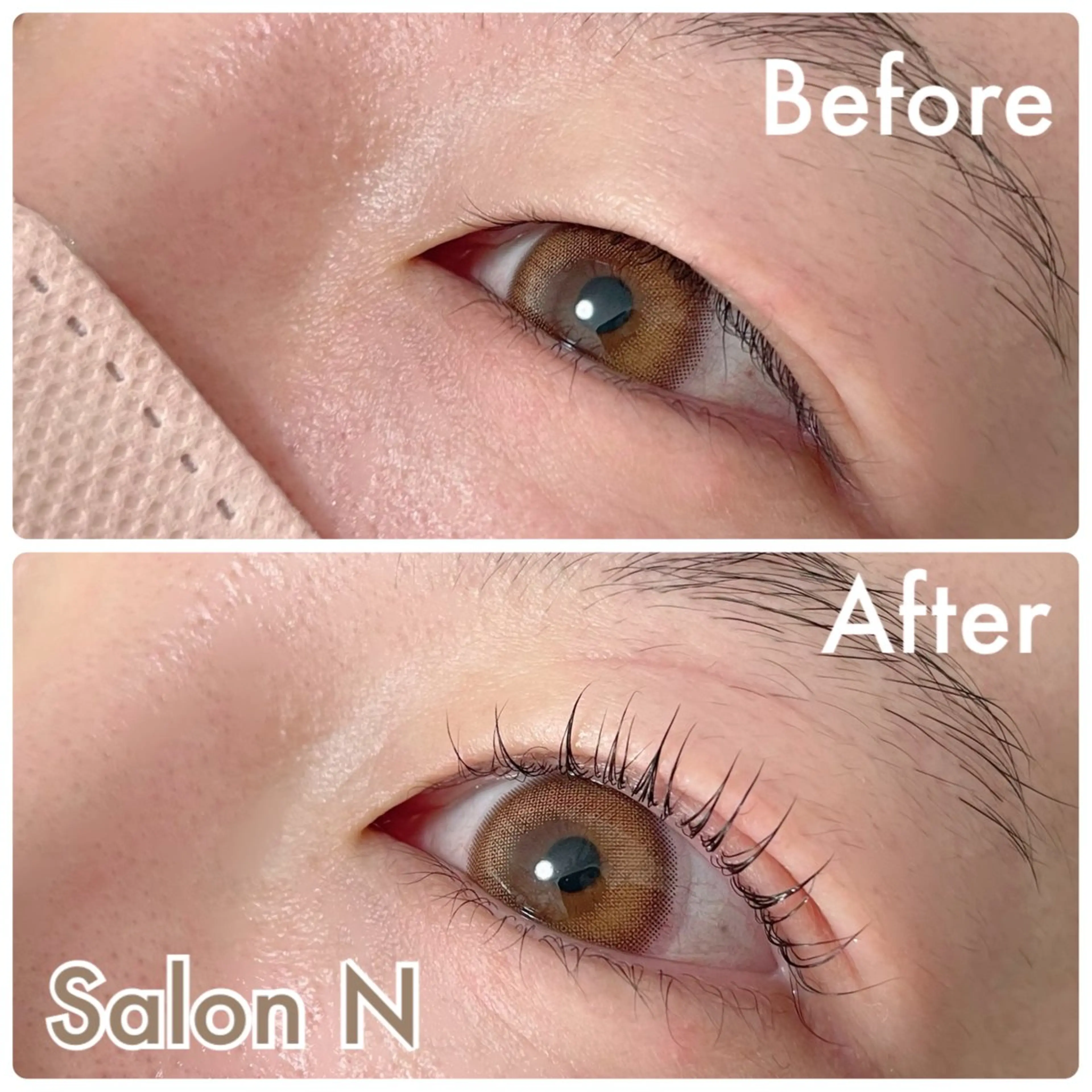 マツエク・マツパ まつげパーマ 一重×まつ毛パーマ Lash  Lift Salon Nのマツエク・マツパデザイン