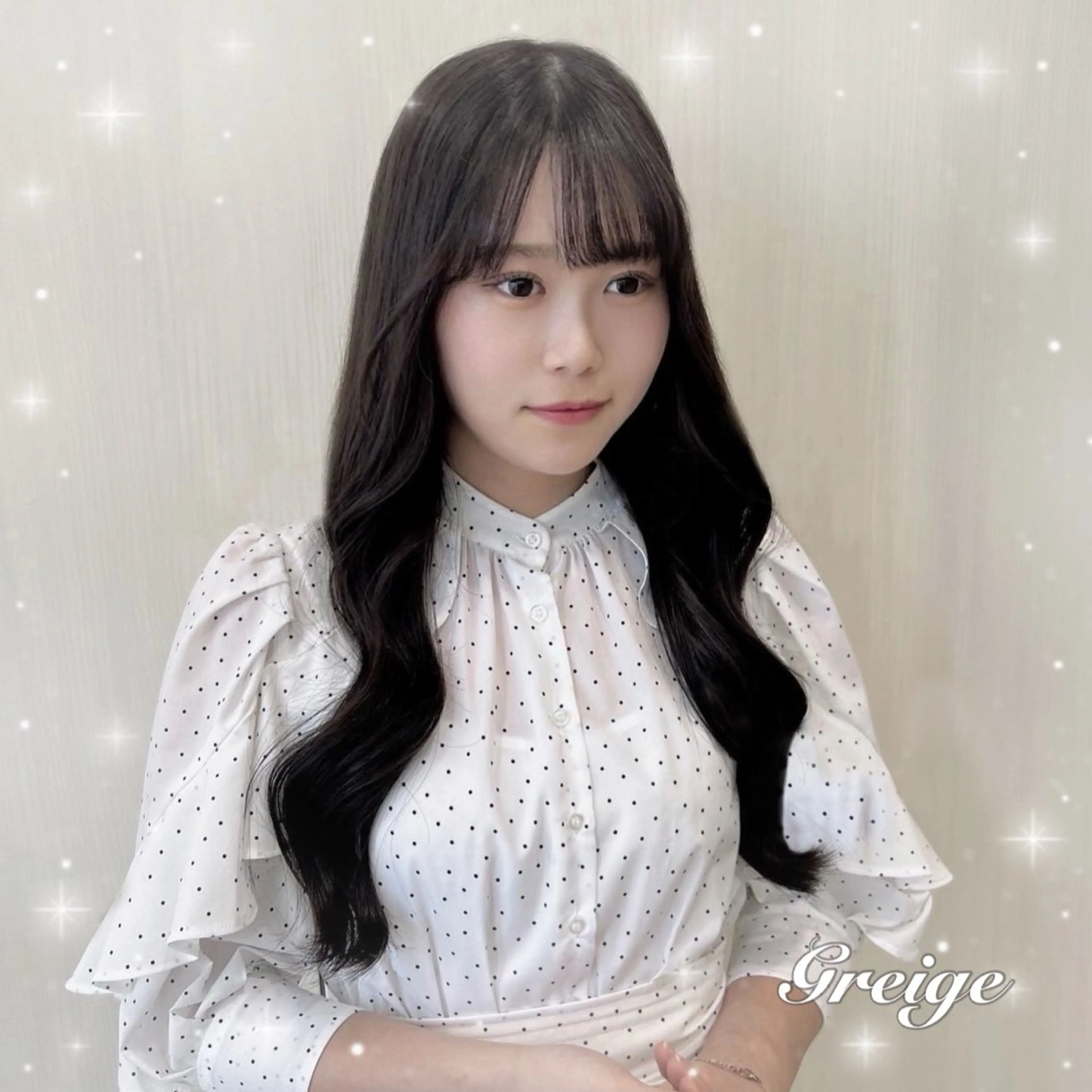 ロング カラー 透明感カラー 表参道/ブリーチ/ みずは🎀のヘアスタイル