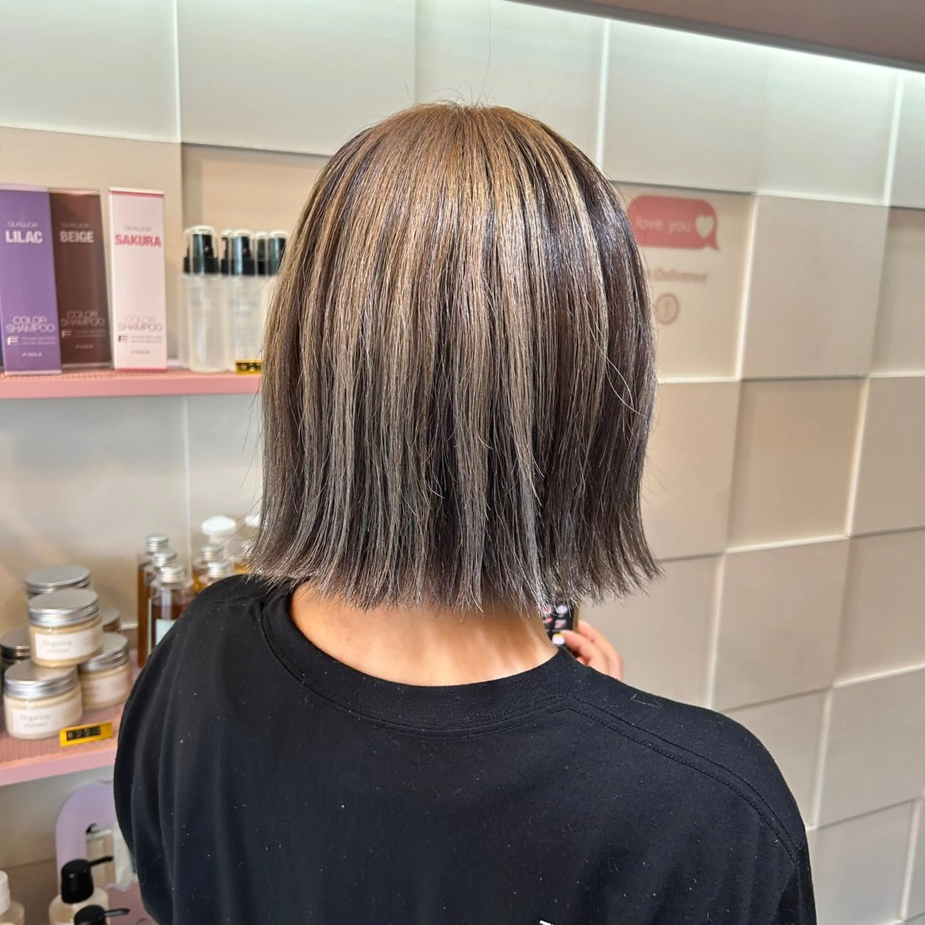 ミディアム garden HAIR 優月のヘアスタイル