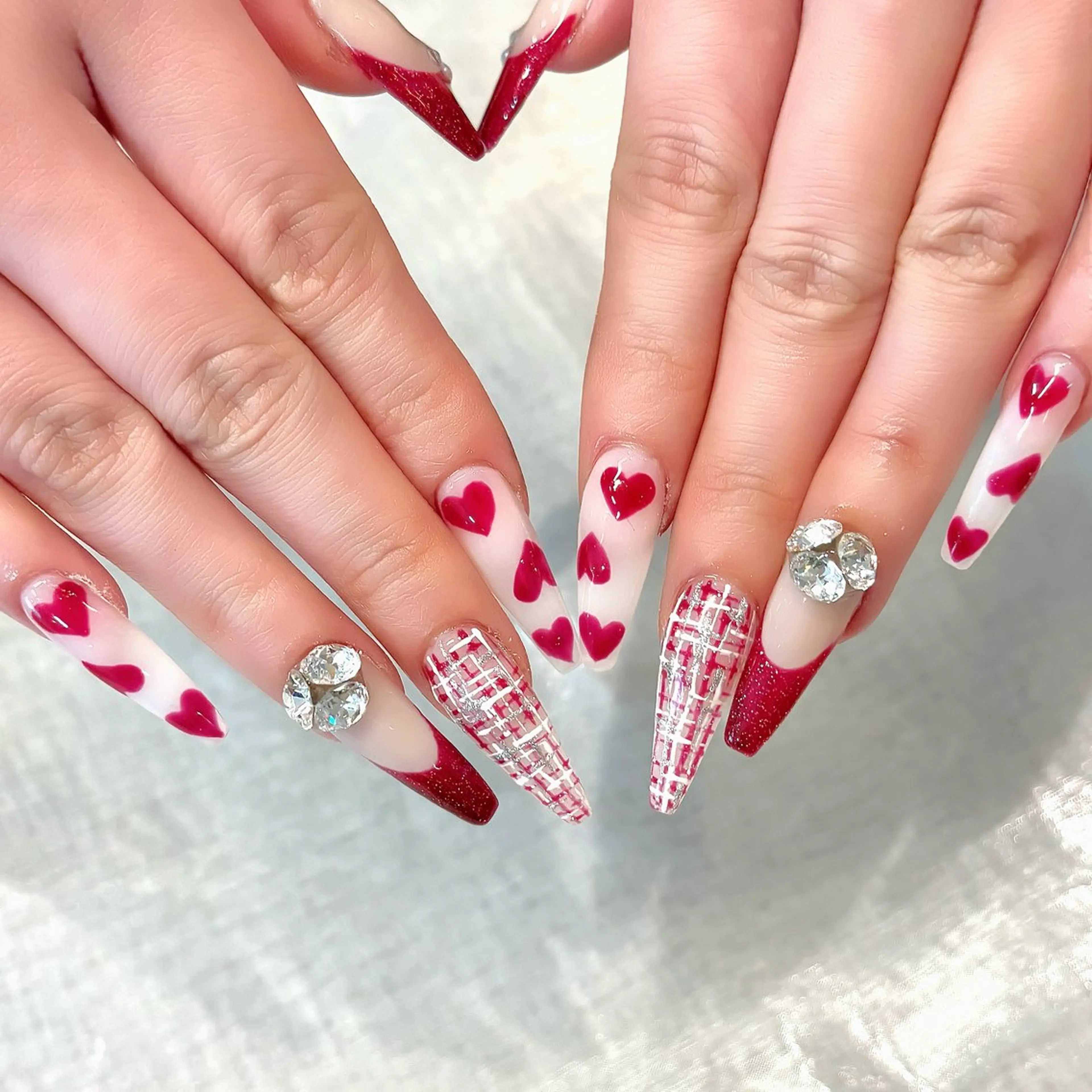 デザイン自由️🫧スカルプネイル️🫧（付け替えオフなし)の写真