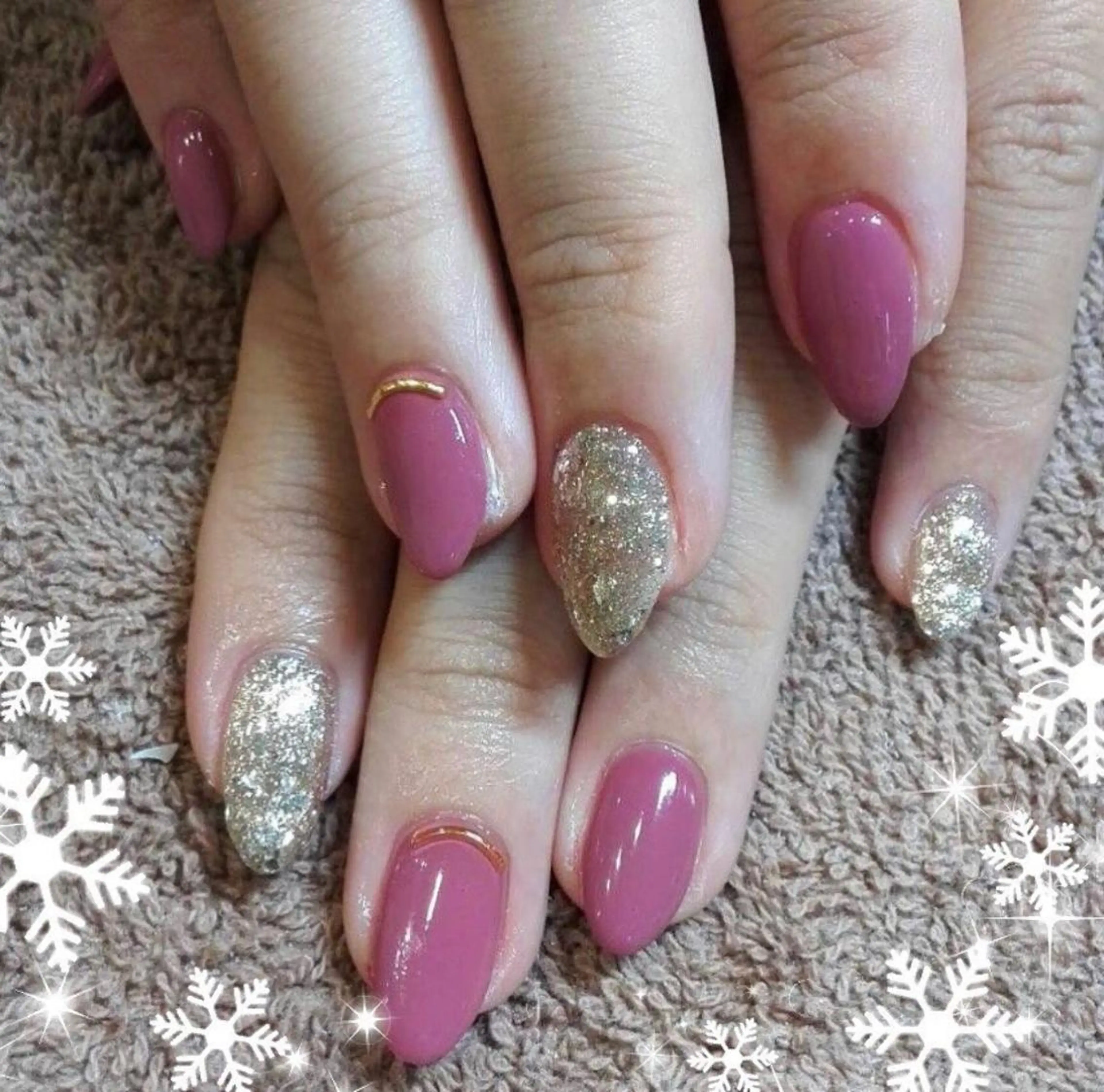 ネイル マルサンカクシカク所属・○△□ 守口市のネイルデザイン