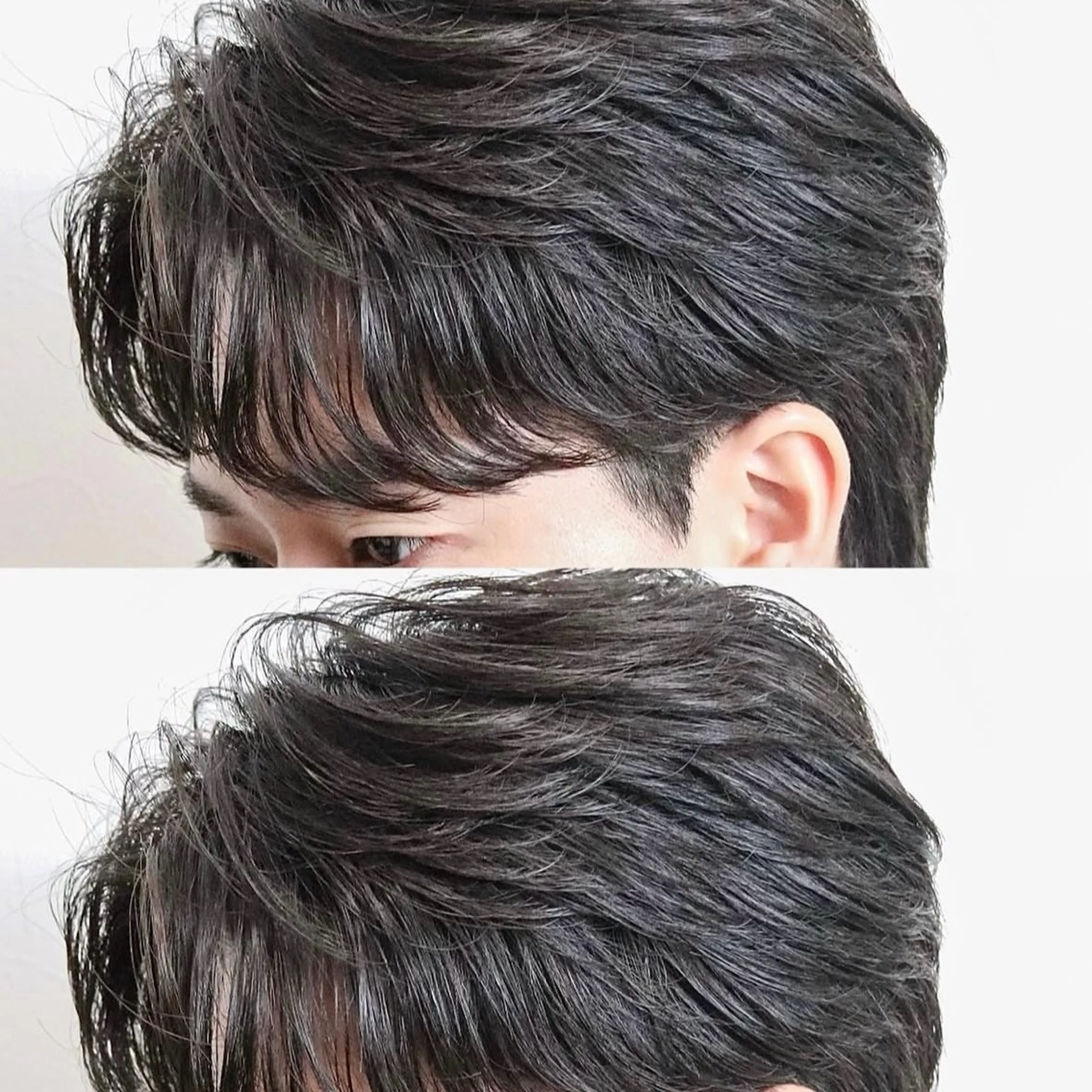 パーマ メンズ フェザーパーマ メンズパーマ カット パーマ 安部 真弘のヘアスタイル