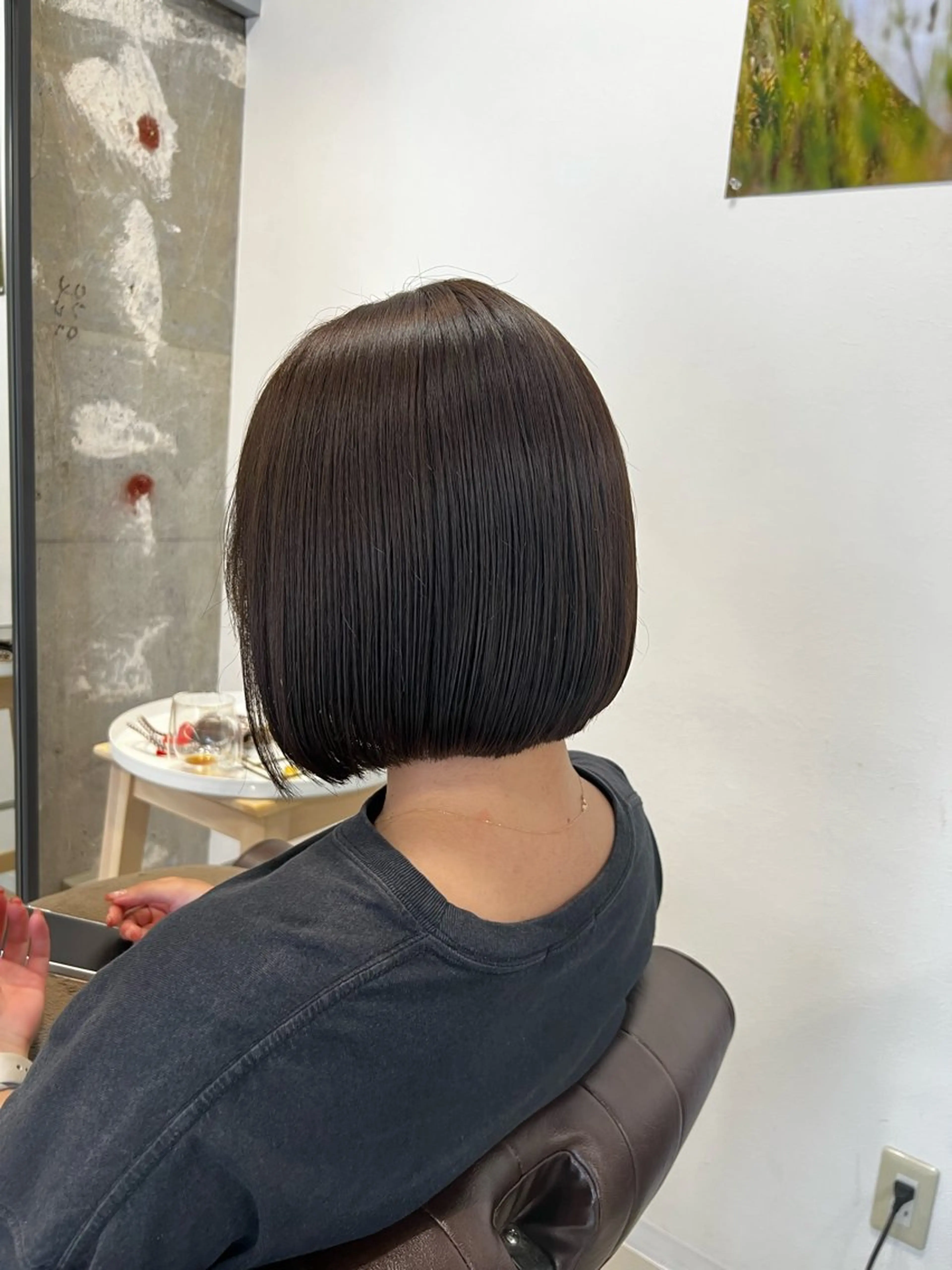 カラー カット ヘアカラー トリートメント 椎葉 みはるのヘアスタイル