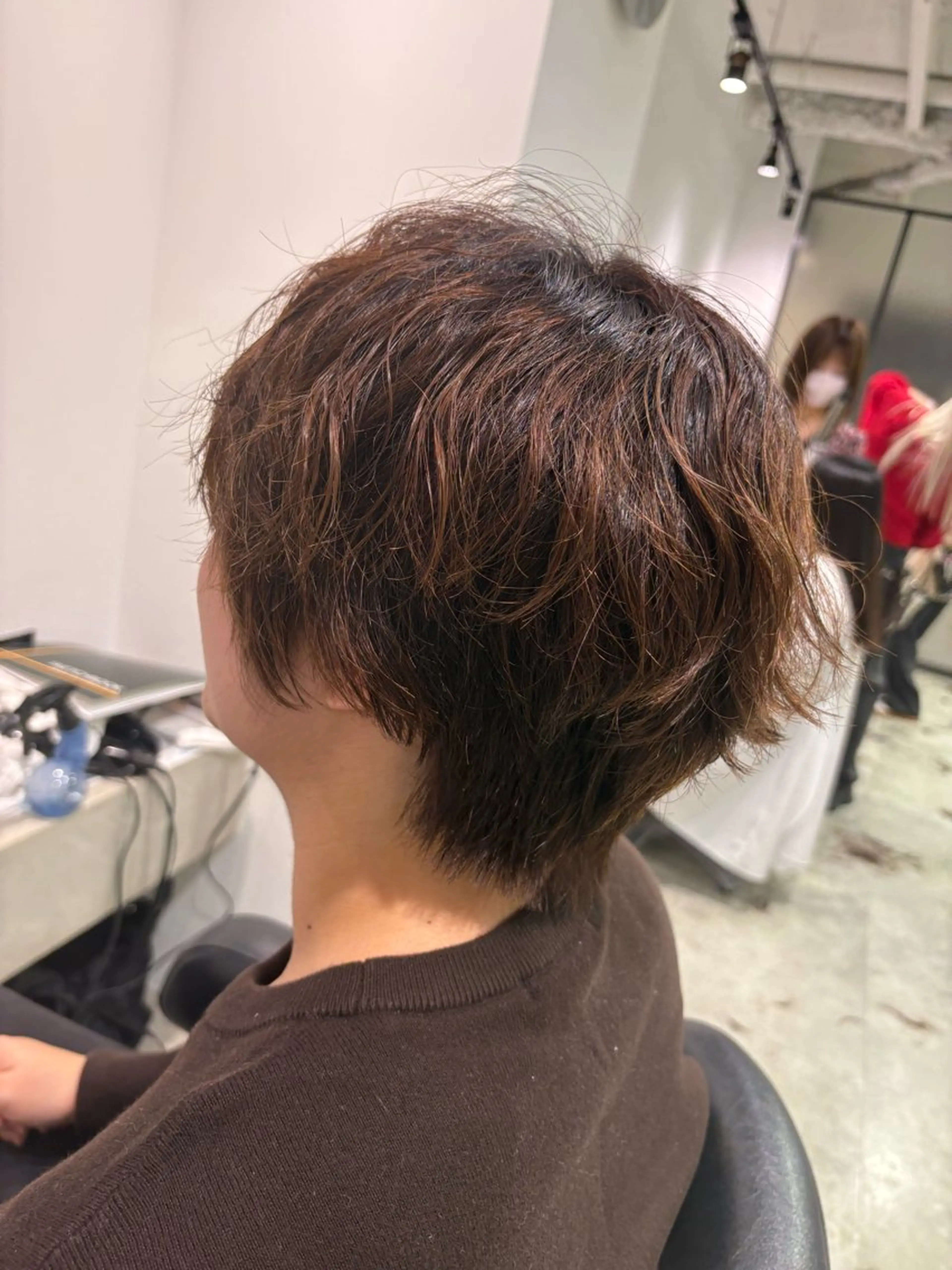 カット+レディースパーマ🧸🪄の写真