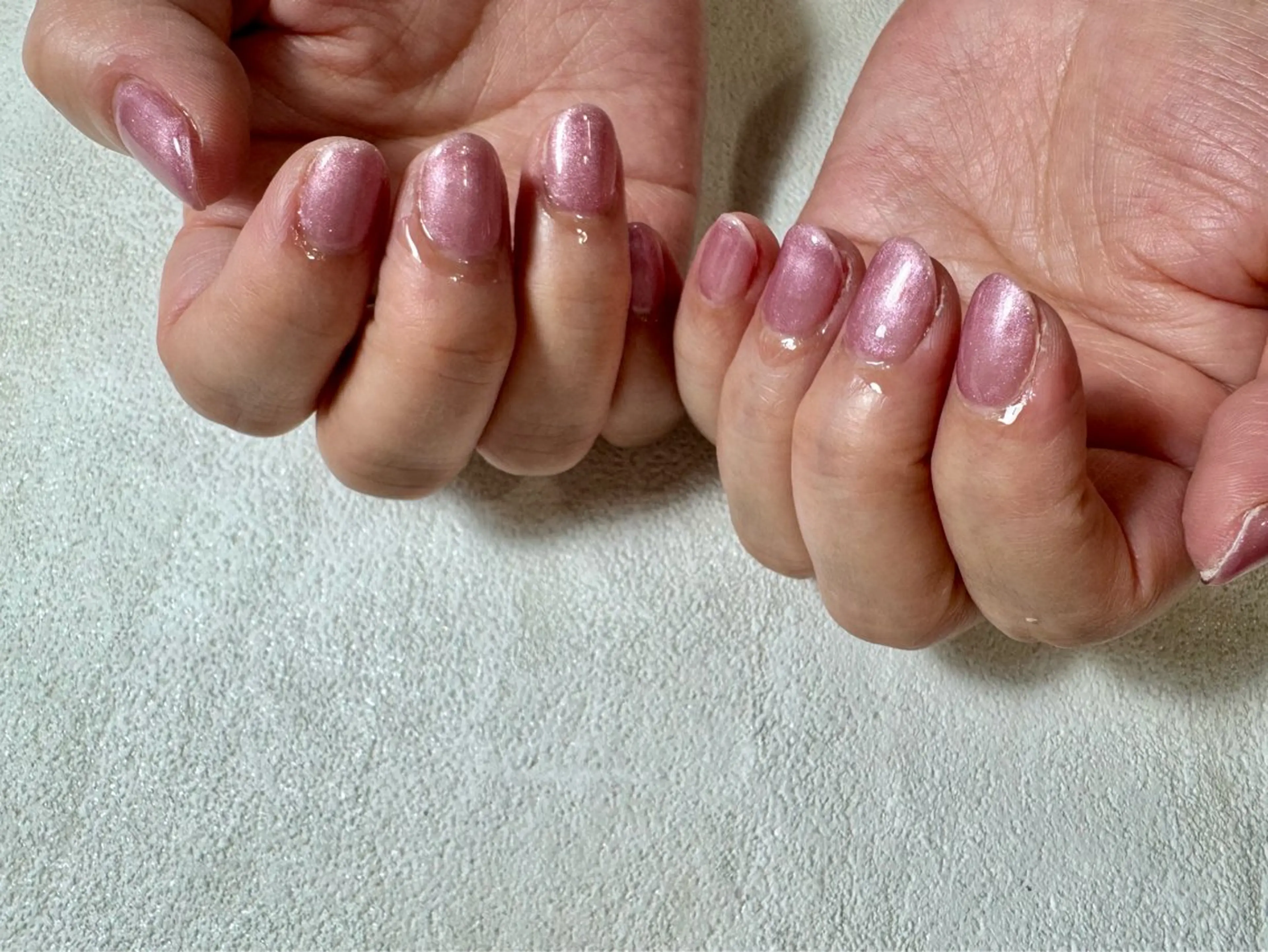 ネイル オーロラネイル 桜ネイル フラワーネイル フットネイル フレンチネイル ハンドネイル kikinail 溝の口のネイルデザイン