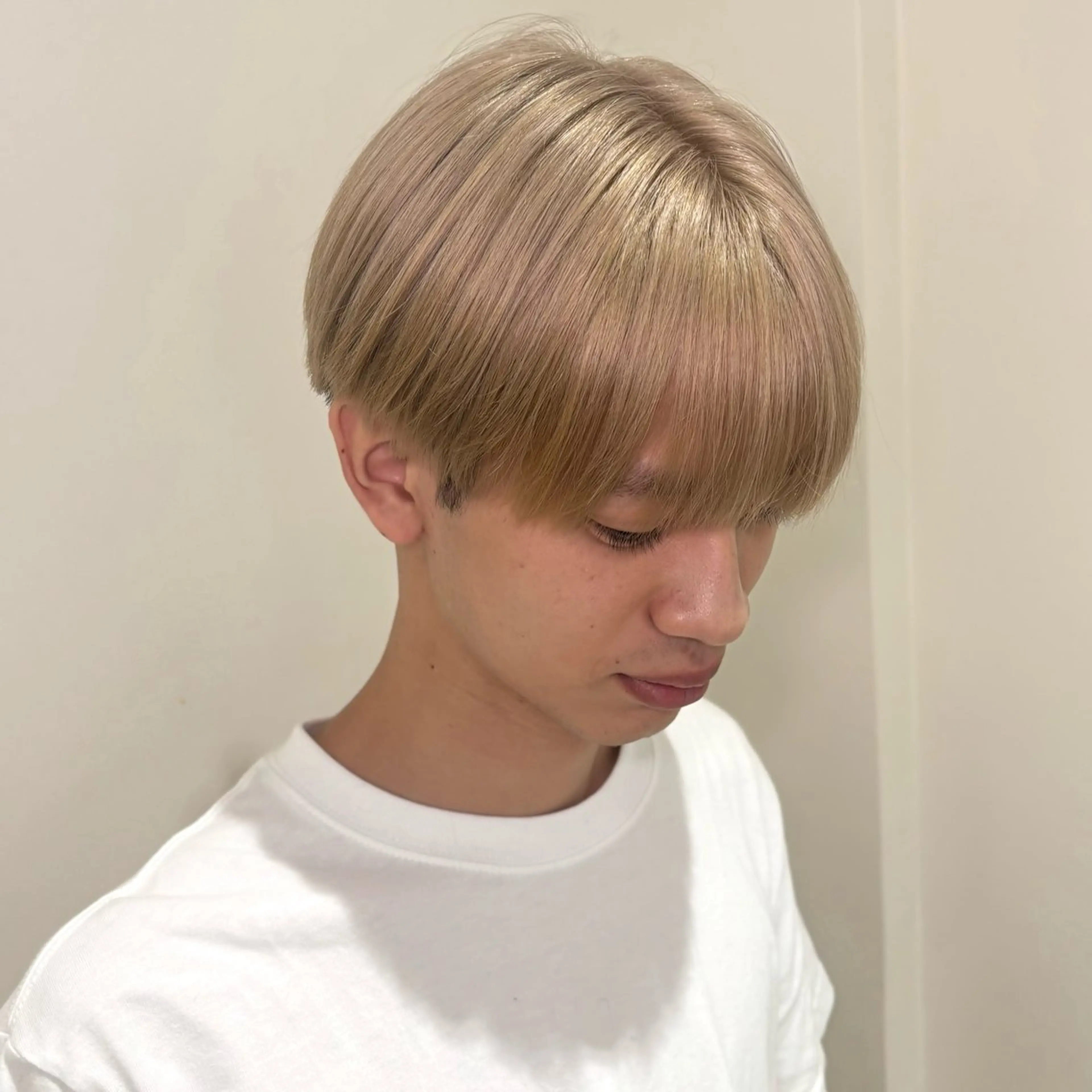 メンズ ヘアカラー 美容室ORIKA AI レイヤーカットのヘアスタイル