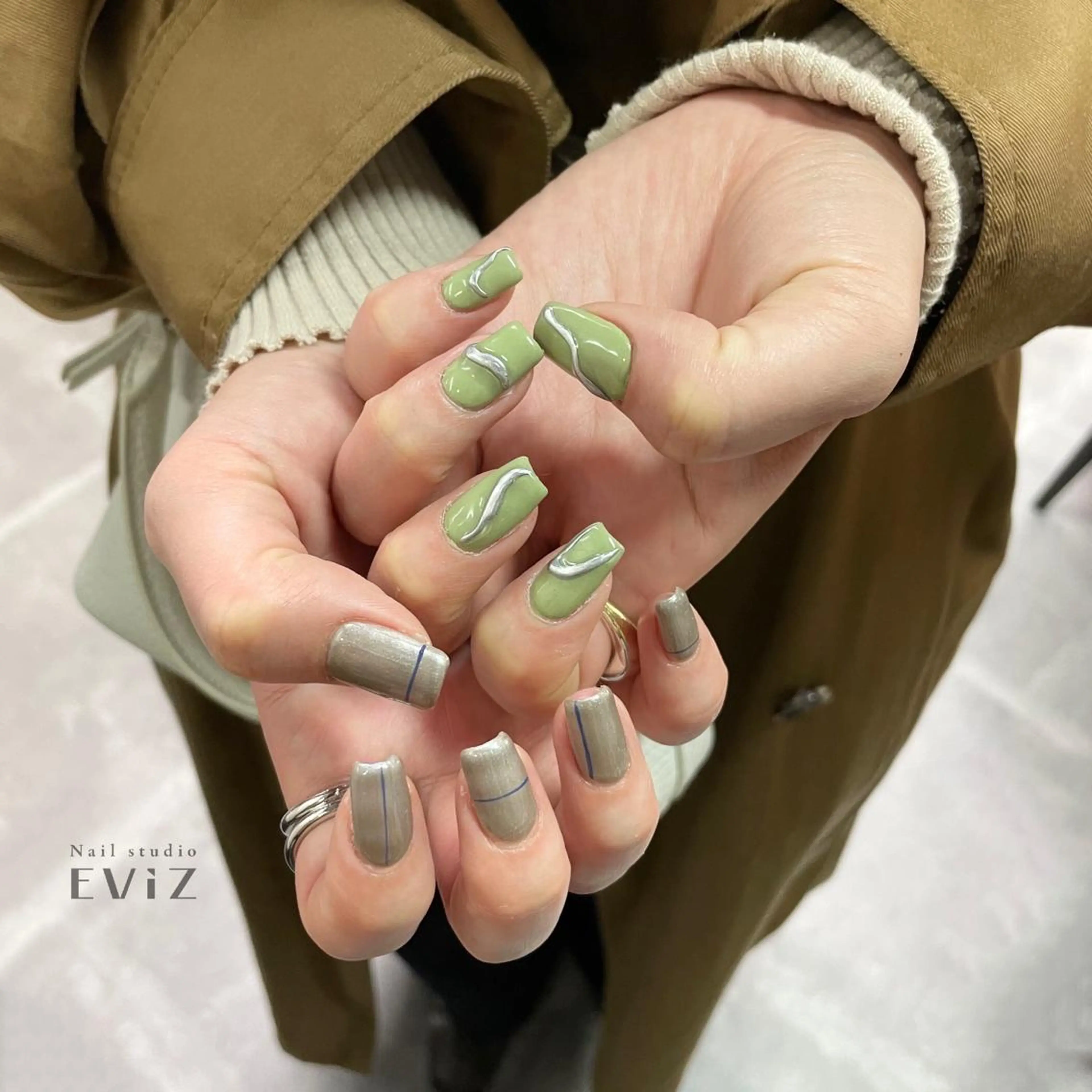 ネイル nailstudio eviz新宿店のネイルデザイン