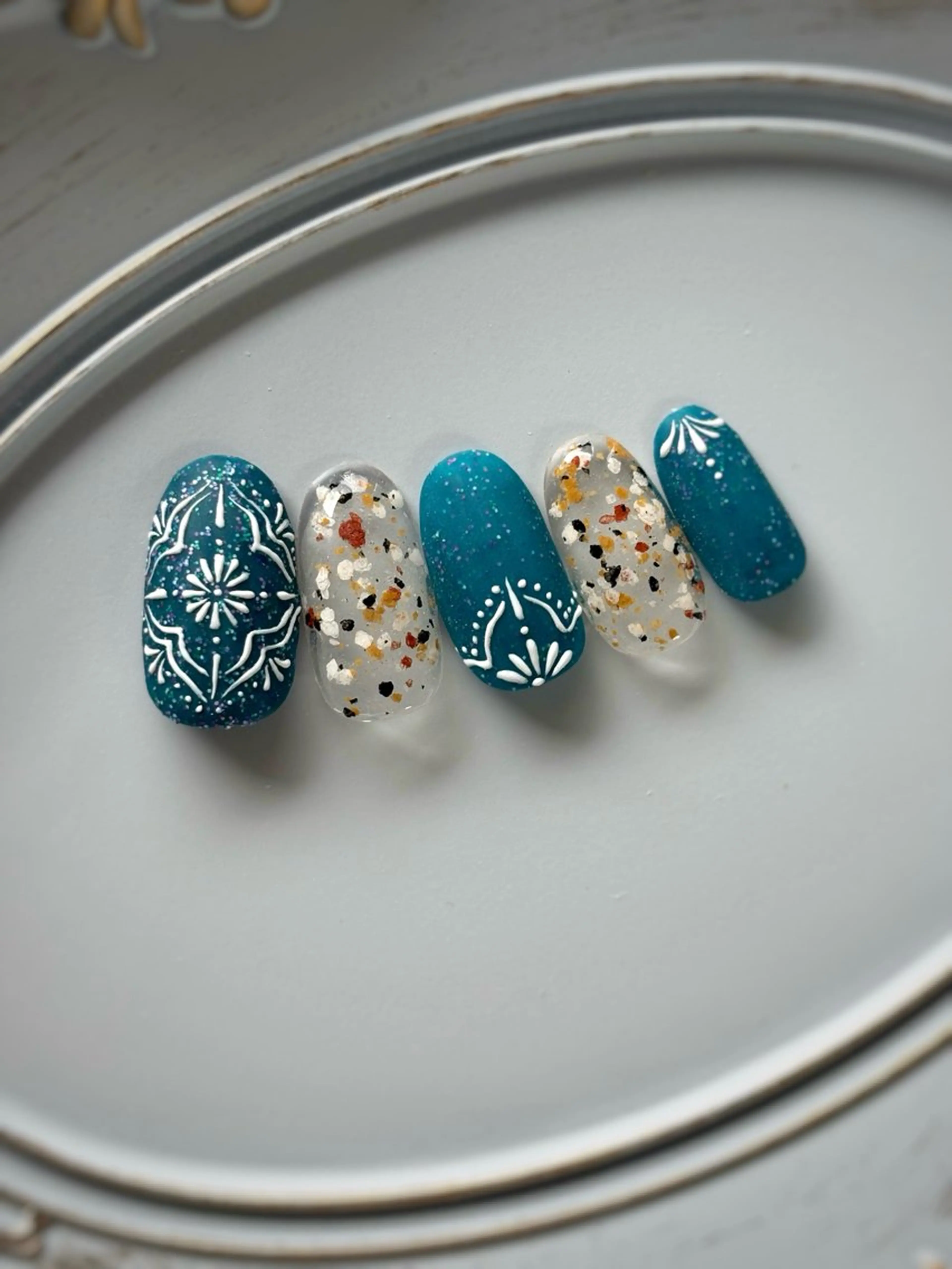 ネイル 春ネイル ハンドネイル FIORITURA Maikoのネイルデザイン