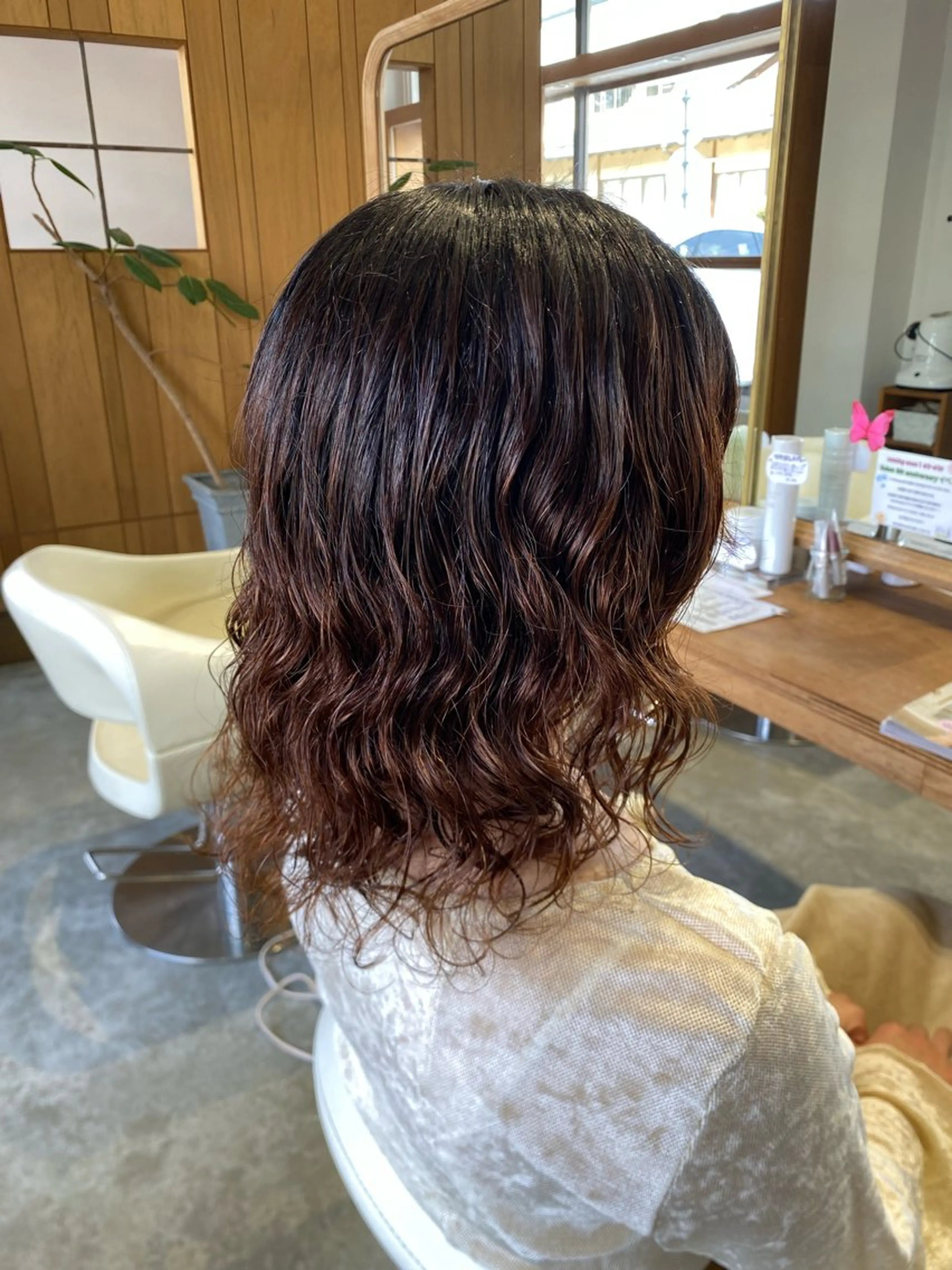 ミディアム パーマ ミディアムパーマ カット パーマ MIKU ／fulamのヘアスタイル