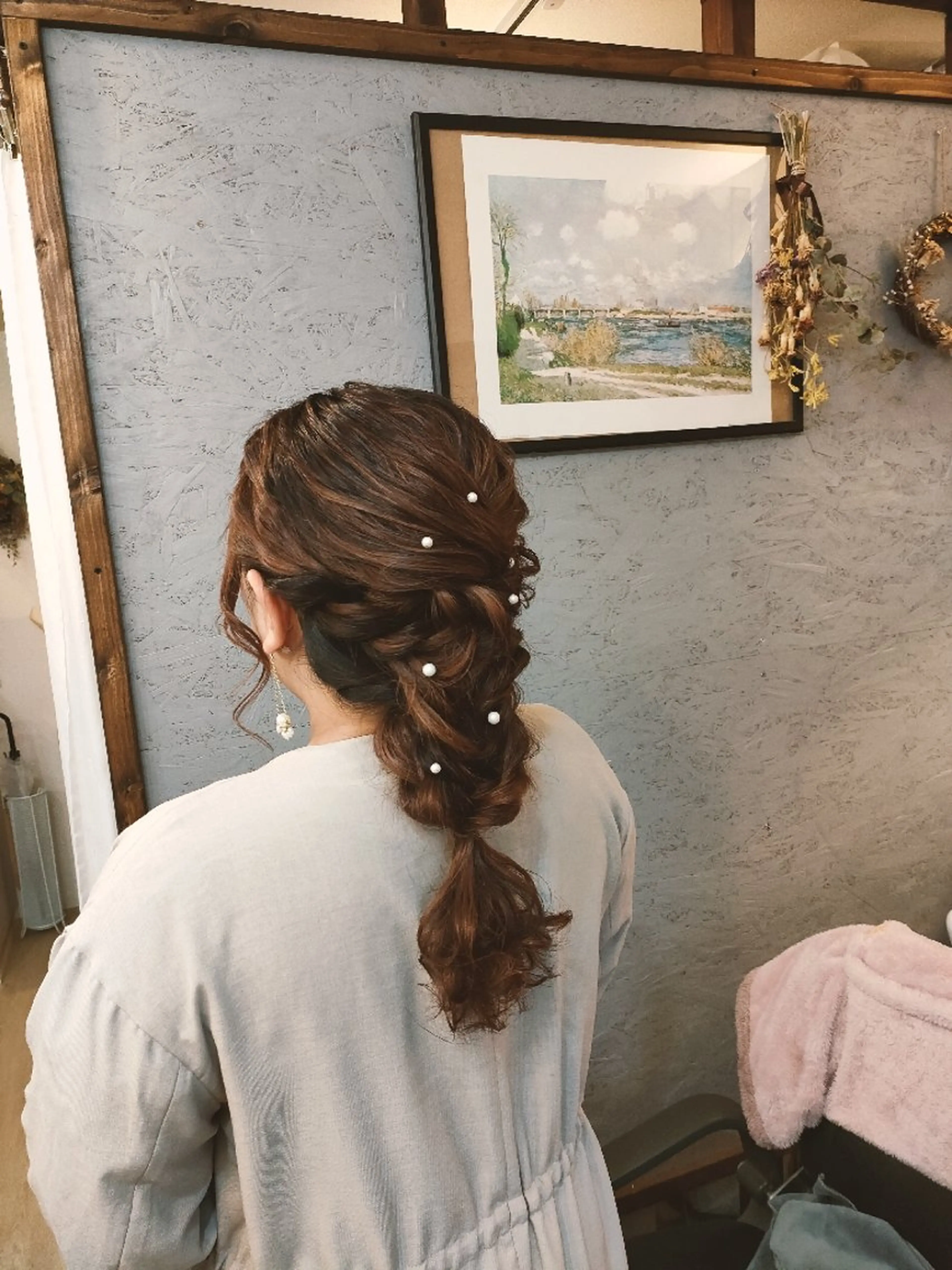 ヘアアレンジ ヘアセット HempBeauty 浅野アサミのヘアスタイル