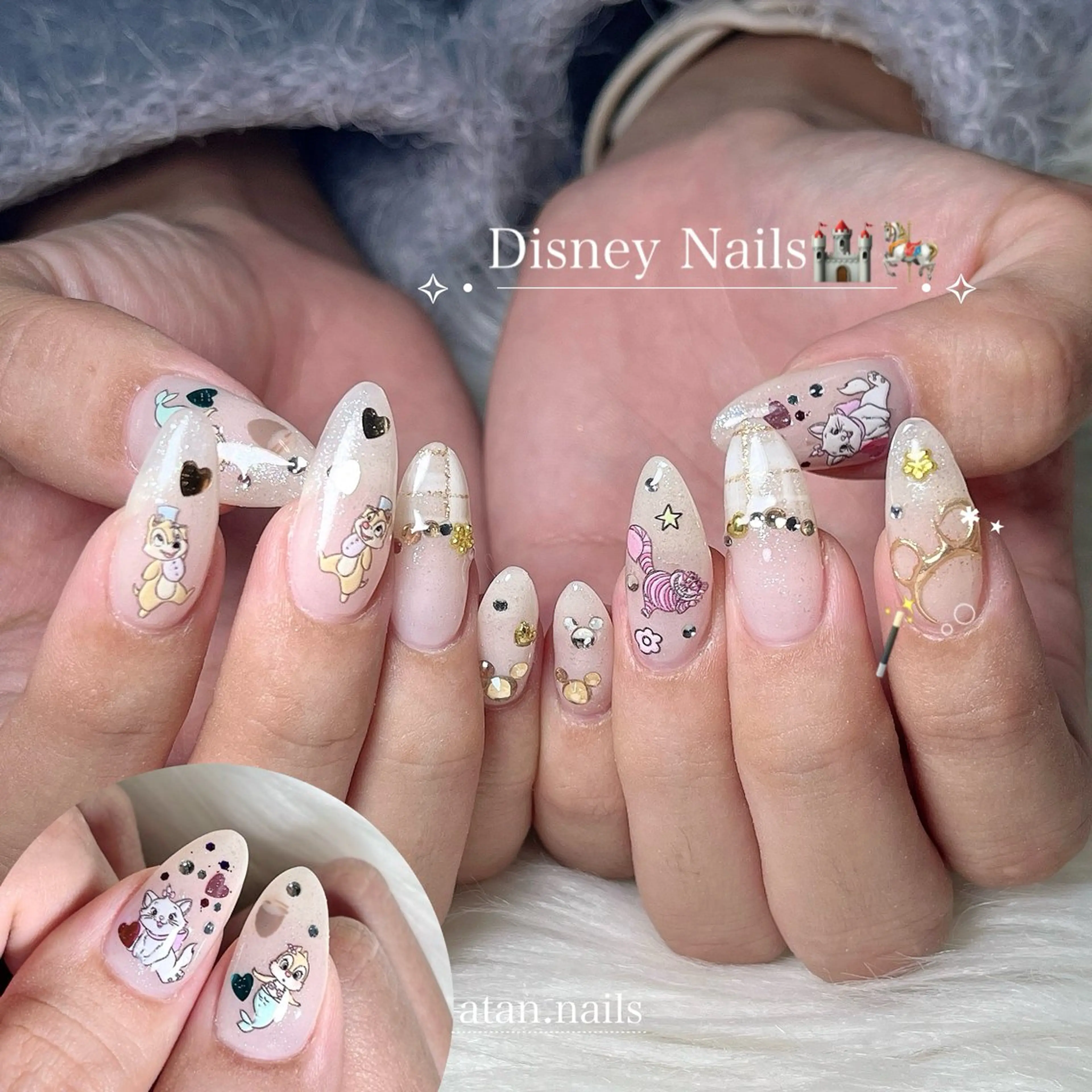ネイル 韓国ネイル ラメ(グリッター) 持ち込み ハンドネイル 🐕🦺Yappy 💗A-tanのネイルデザイン
