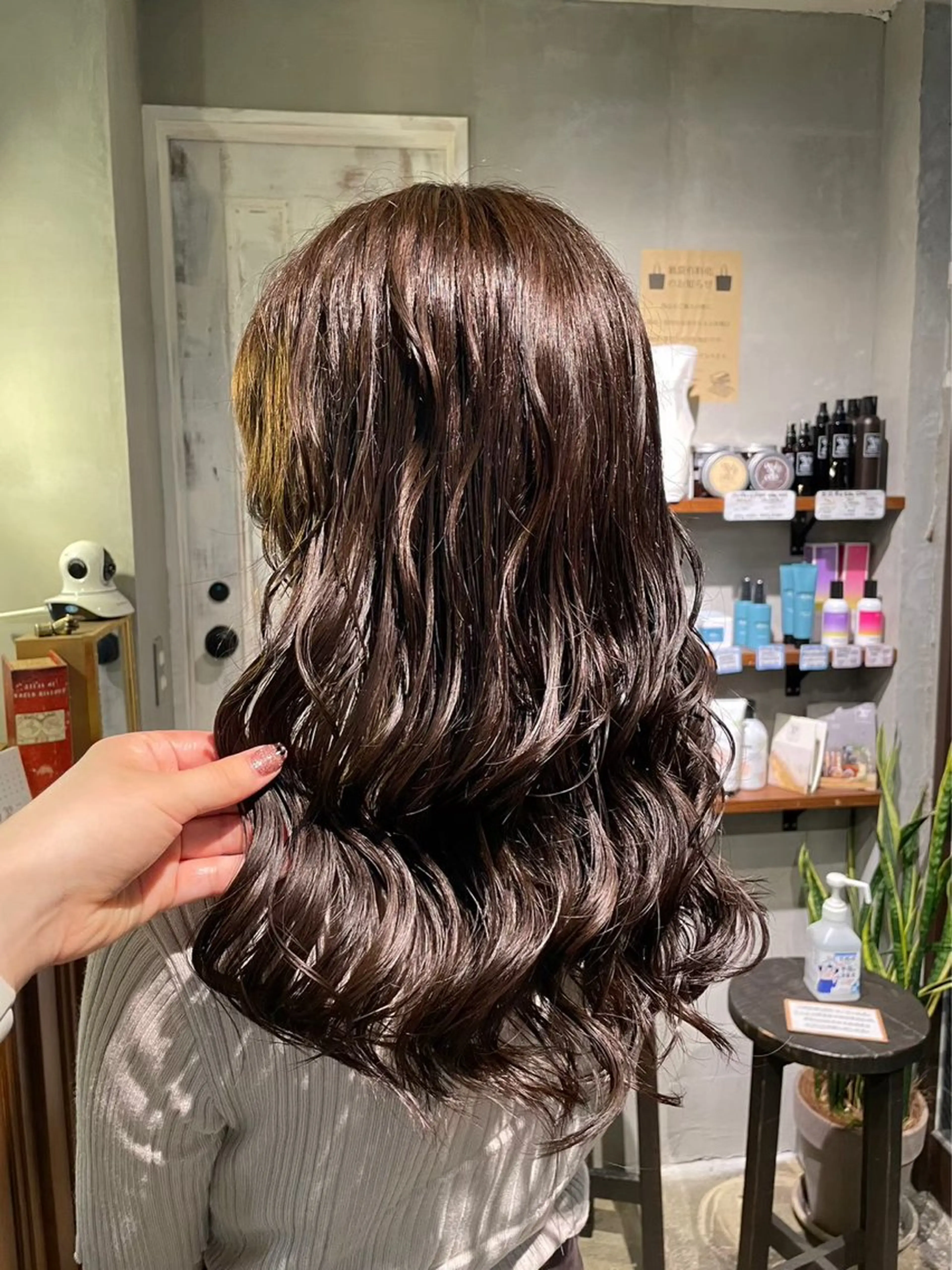 【ロング限定༊*·˚】パーマ🌀朝のセットを簡単に🙌🏻の写真