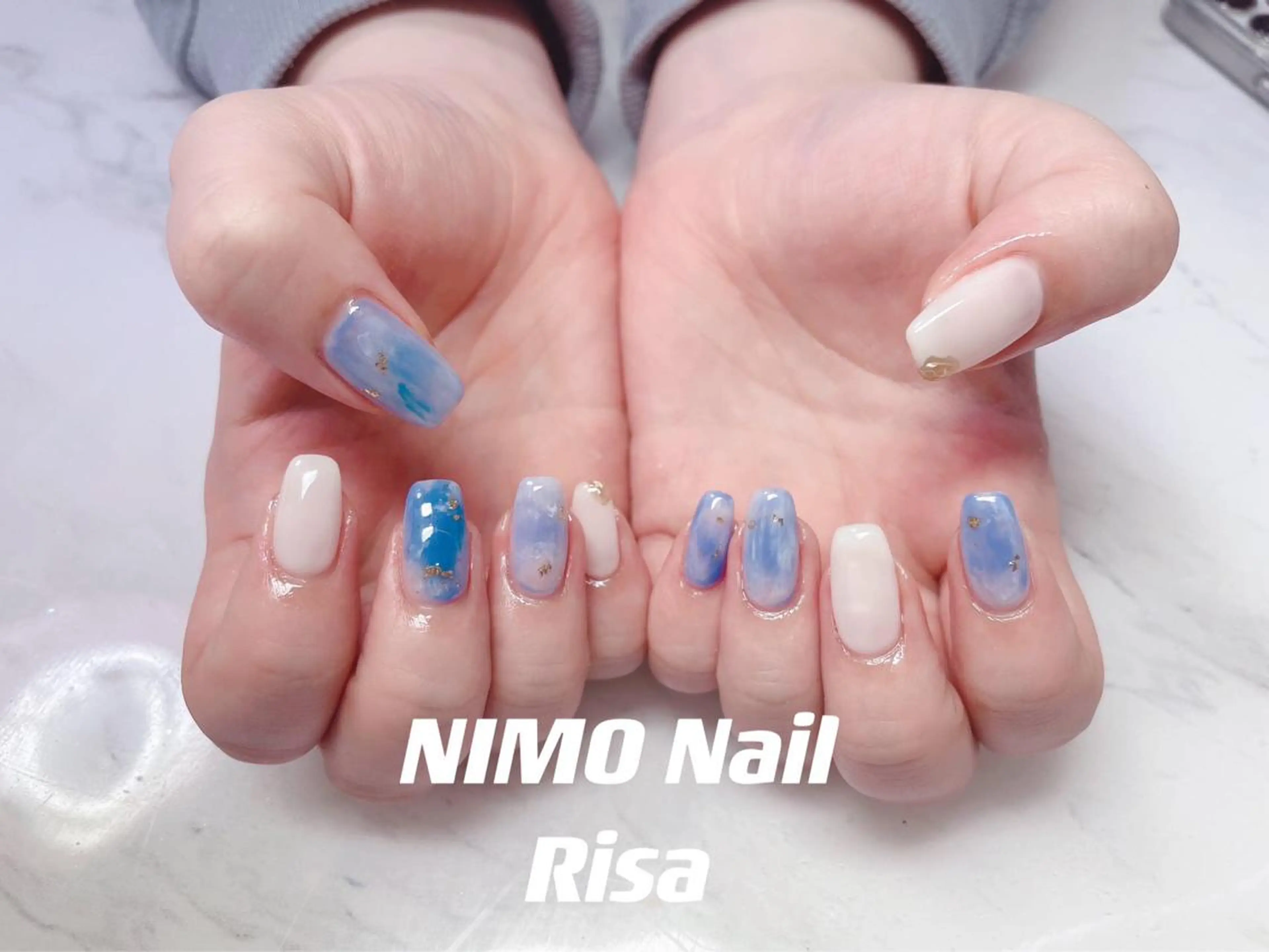 ネイル ハンドネイル RI SA☀️ リサのネイルデザイン