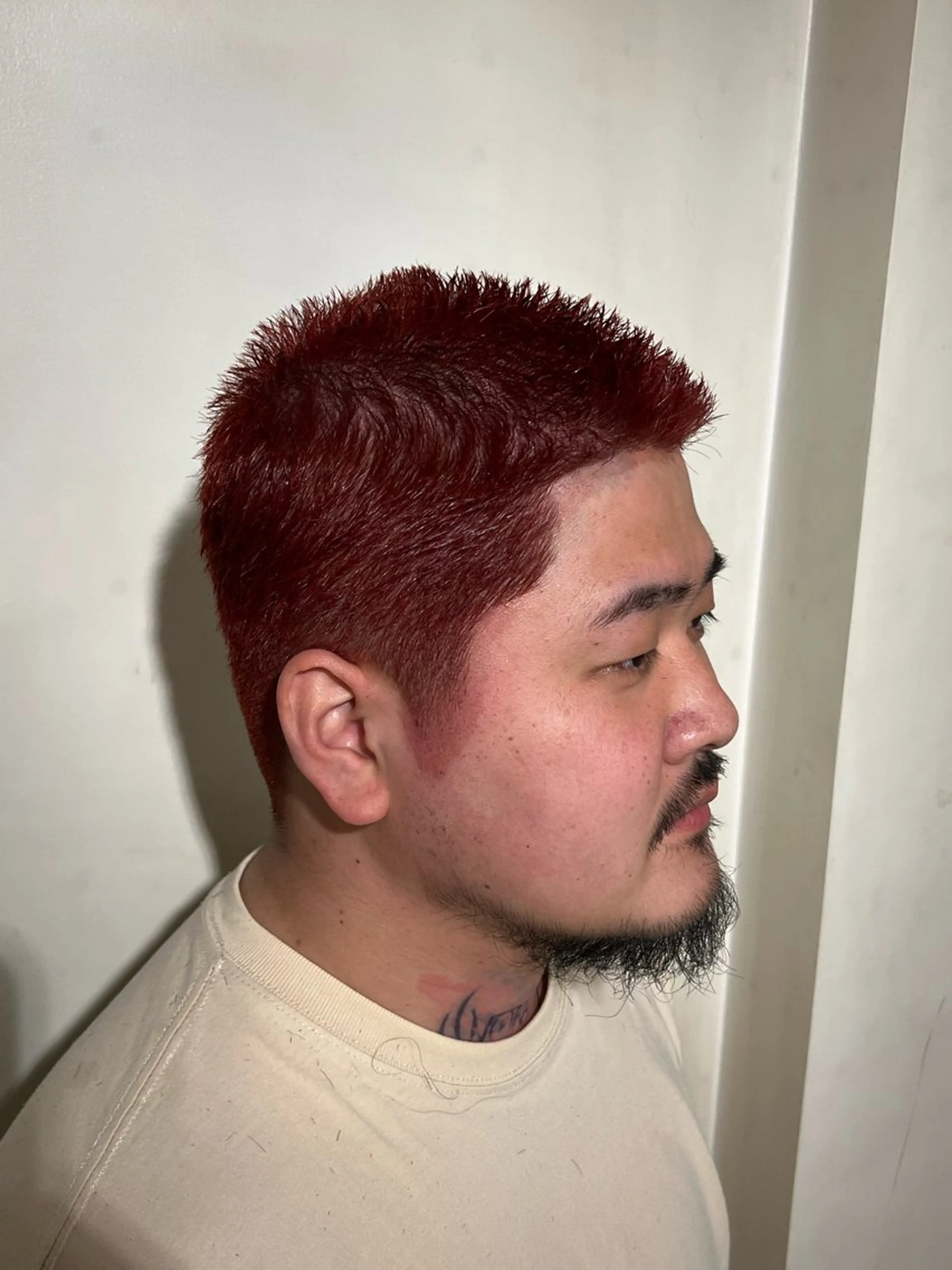 ショート カラー メンズ ヘアカラー トリートメント mow hair所属・yoshikei -mow hair-のヘアスタイル