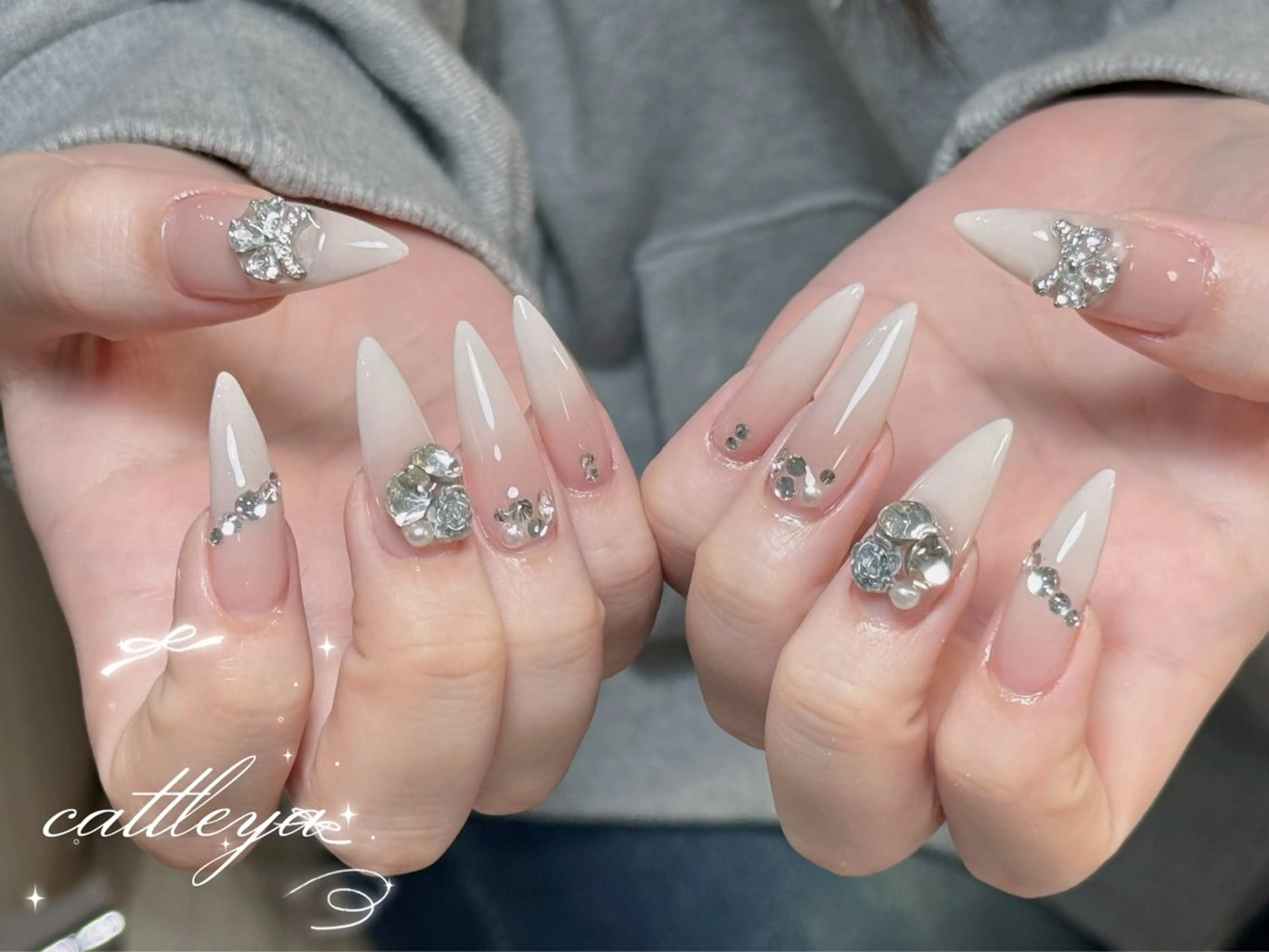 ネイル ハンドネイル ˖⊹Cattleya 吉祥寺♡˖ ⊹のネイルデザイン